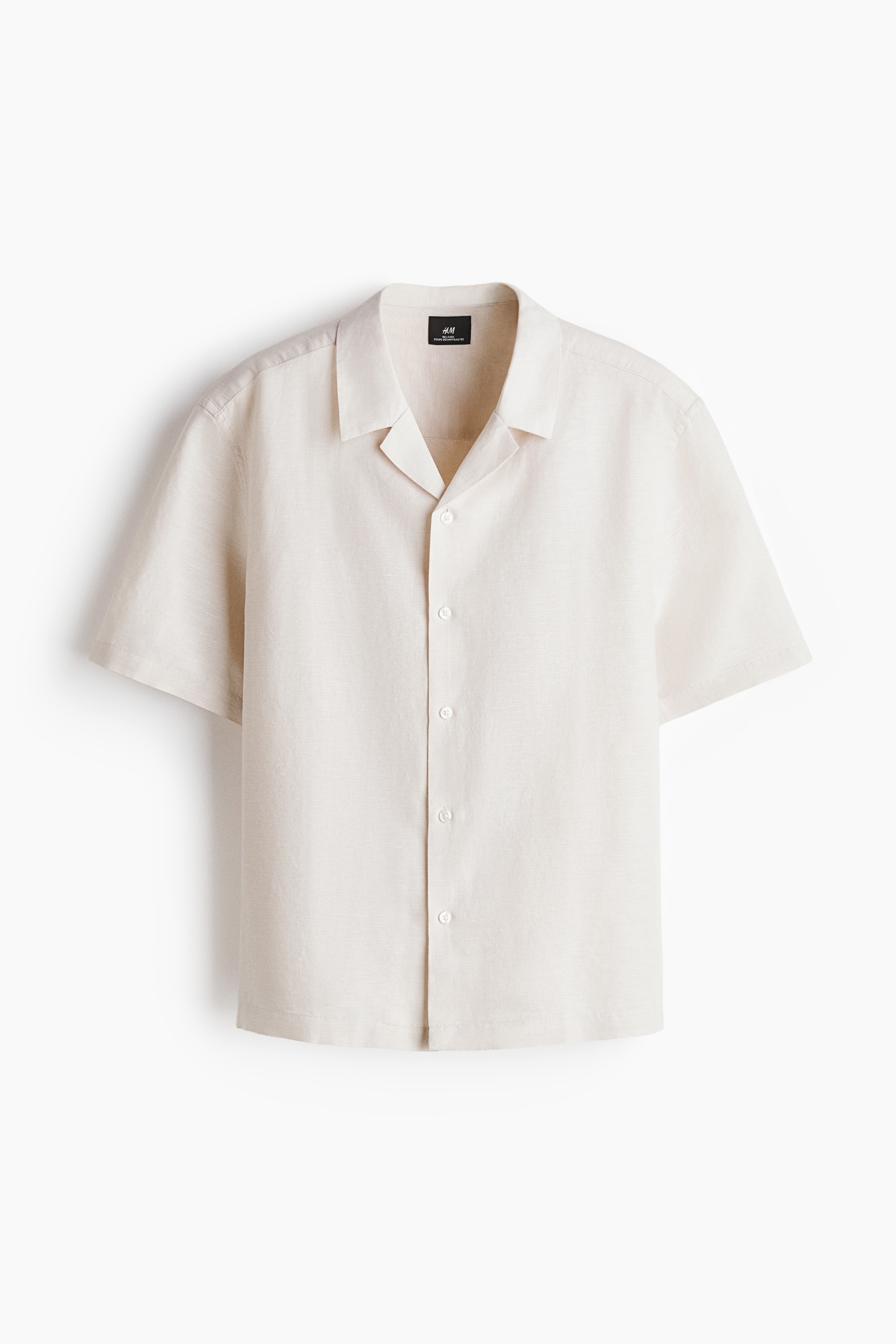 Relaxed-Fit Linen-Blend Resort Shirt from H&M - $29.99
