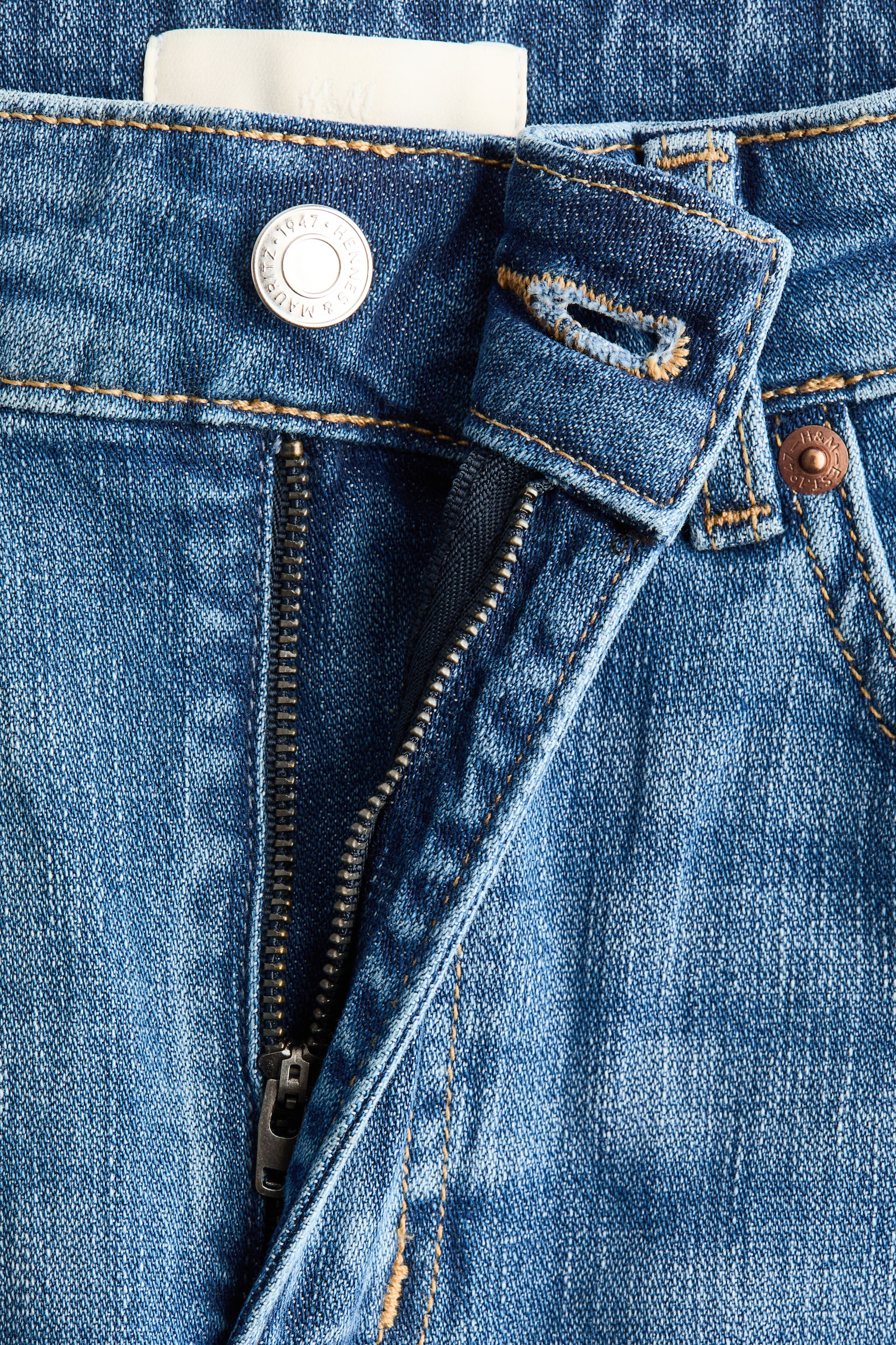 Harper High Rise Wide Leg Jeans - Washed denim blue/Dark brown/Dark denim gray/Navy denim blue/Light denim blue/White/Denim blue/White/Navy denim blue/Navy denim blue/Dark denim blue/Denim blue/Light denim blue/Light denim blue/Dark denim blue/Light denim blue/Denim blue/White/Light denim blue - 6