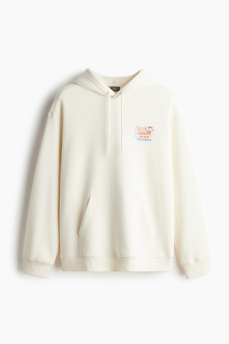 Loose Fit Printed hoodie