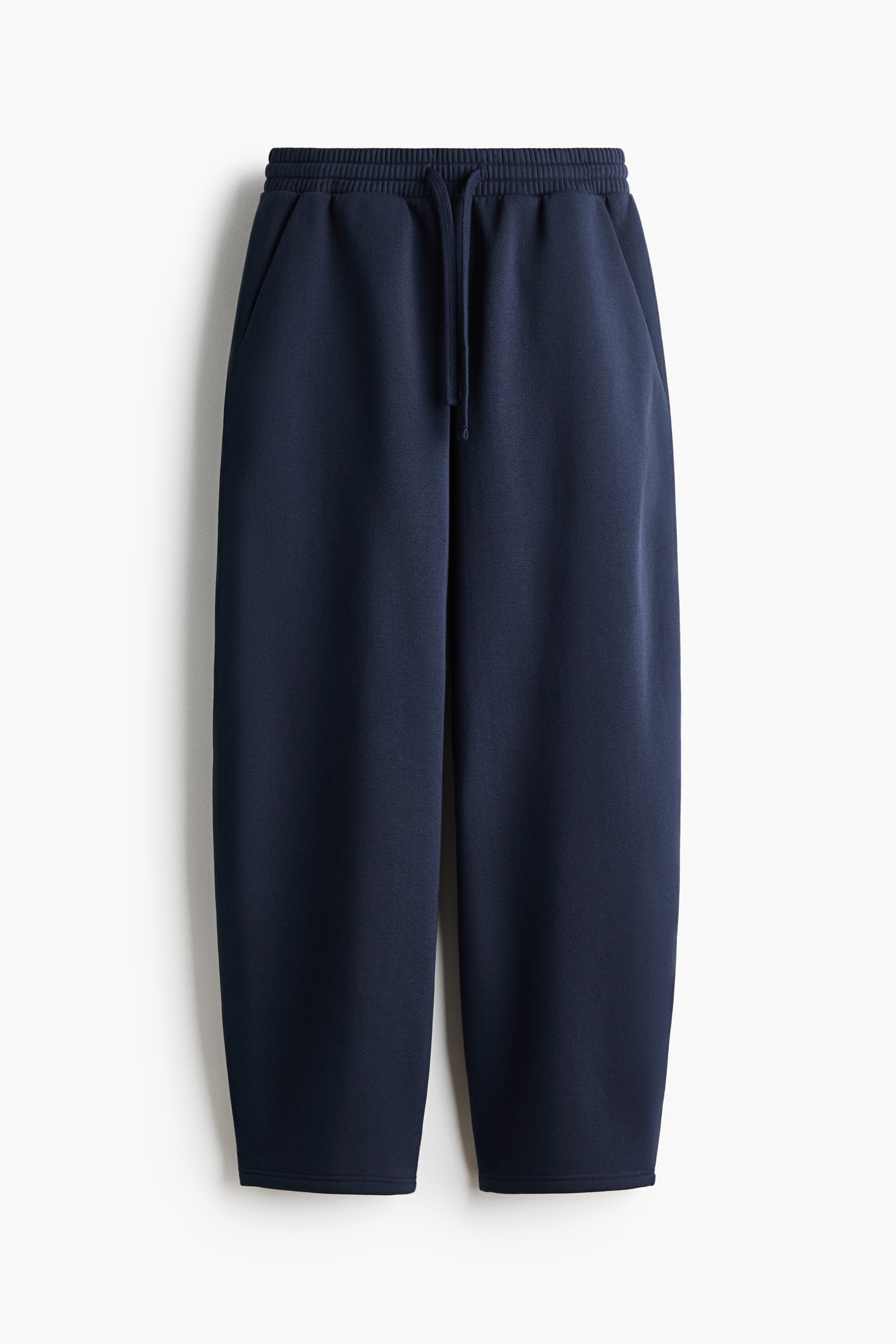 Pantalon jogger à jambes barrel - Bleu foncé