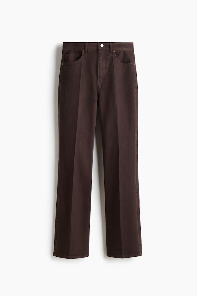 Bootcut High Jeans - Marrone scuro/Blu denim scuro/Blu denim - 1