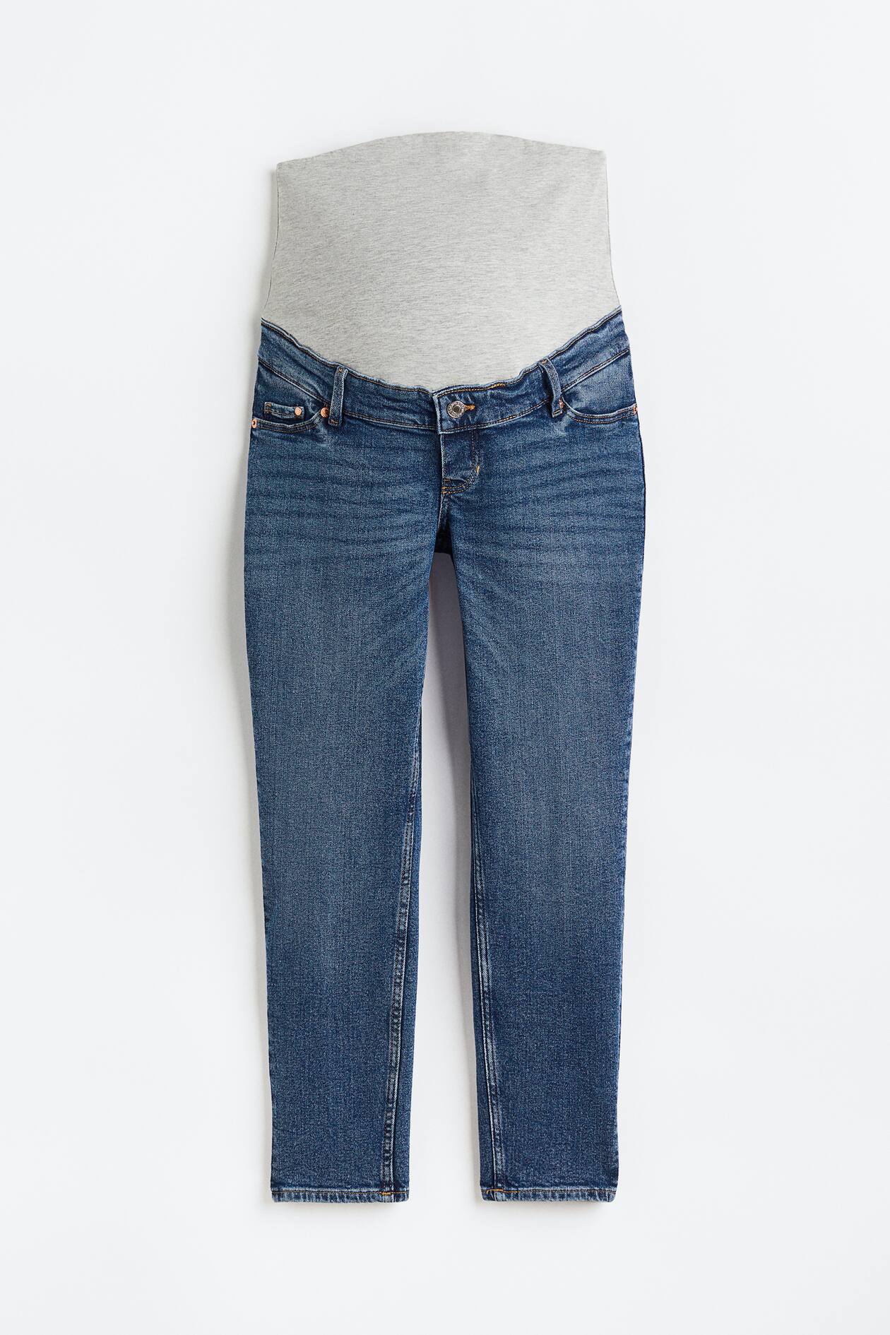 MAMA Slim Ankle Jeans Denim blue Ladies H&M