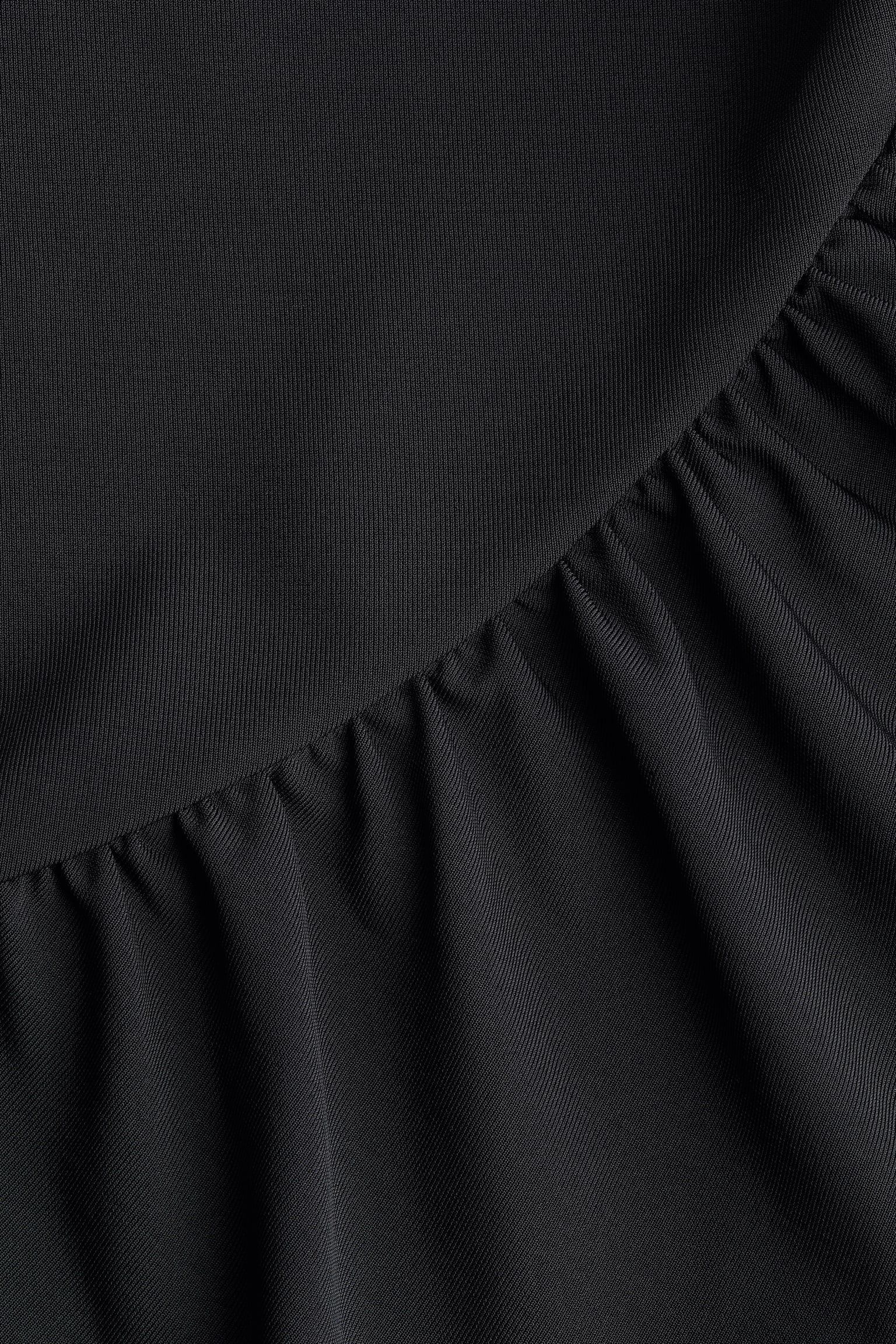 בגד גוף חוטיני במראה נשפך - שחור/חום כהה - 3