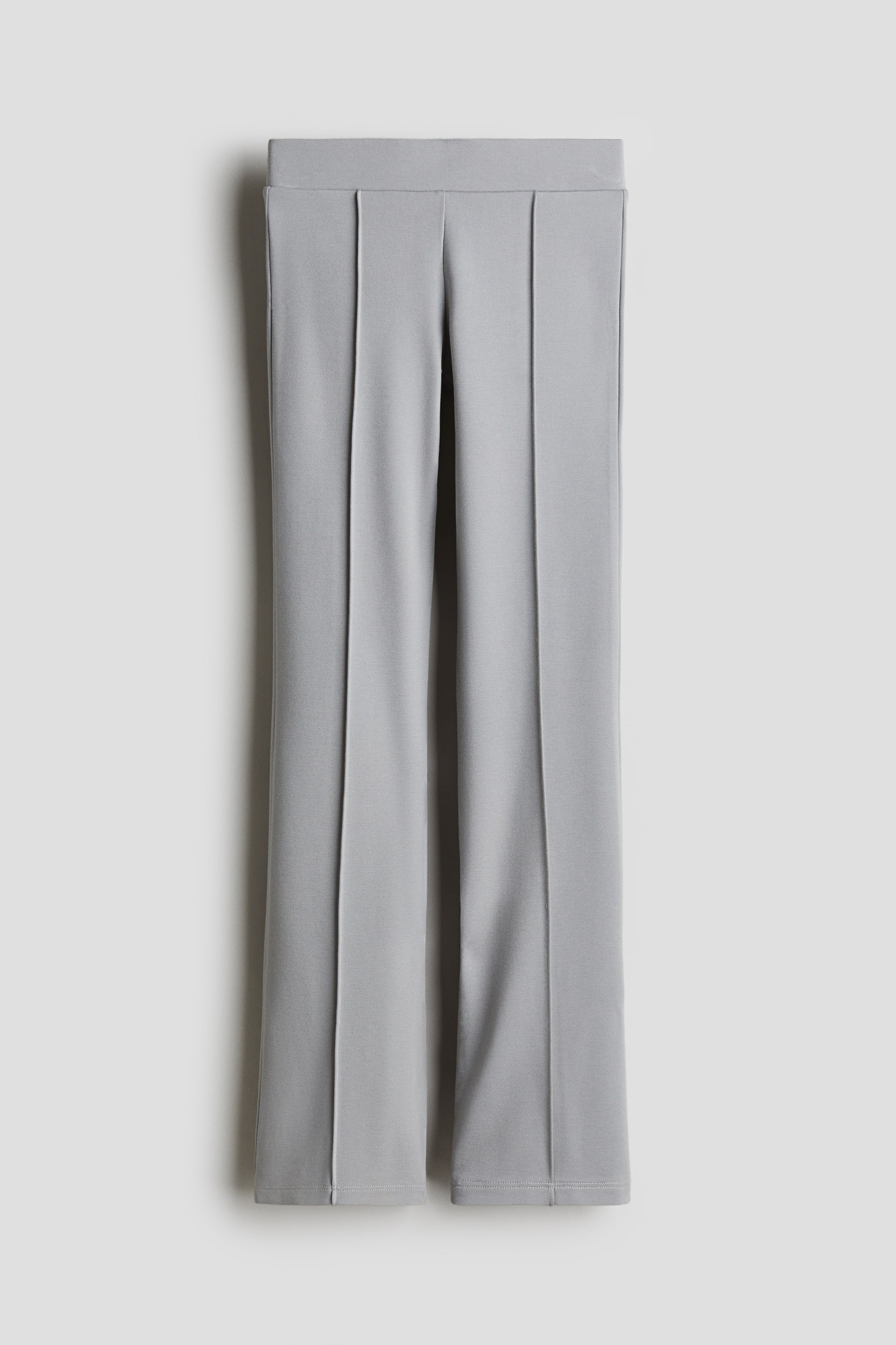 Xem ảnh lớn hơn: Quần dài loe vải jersey - Màu xám - Kids | H&M VN 1