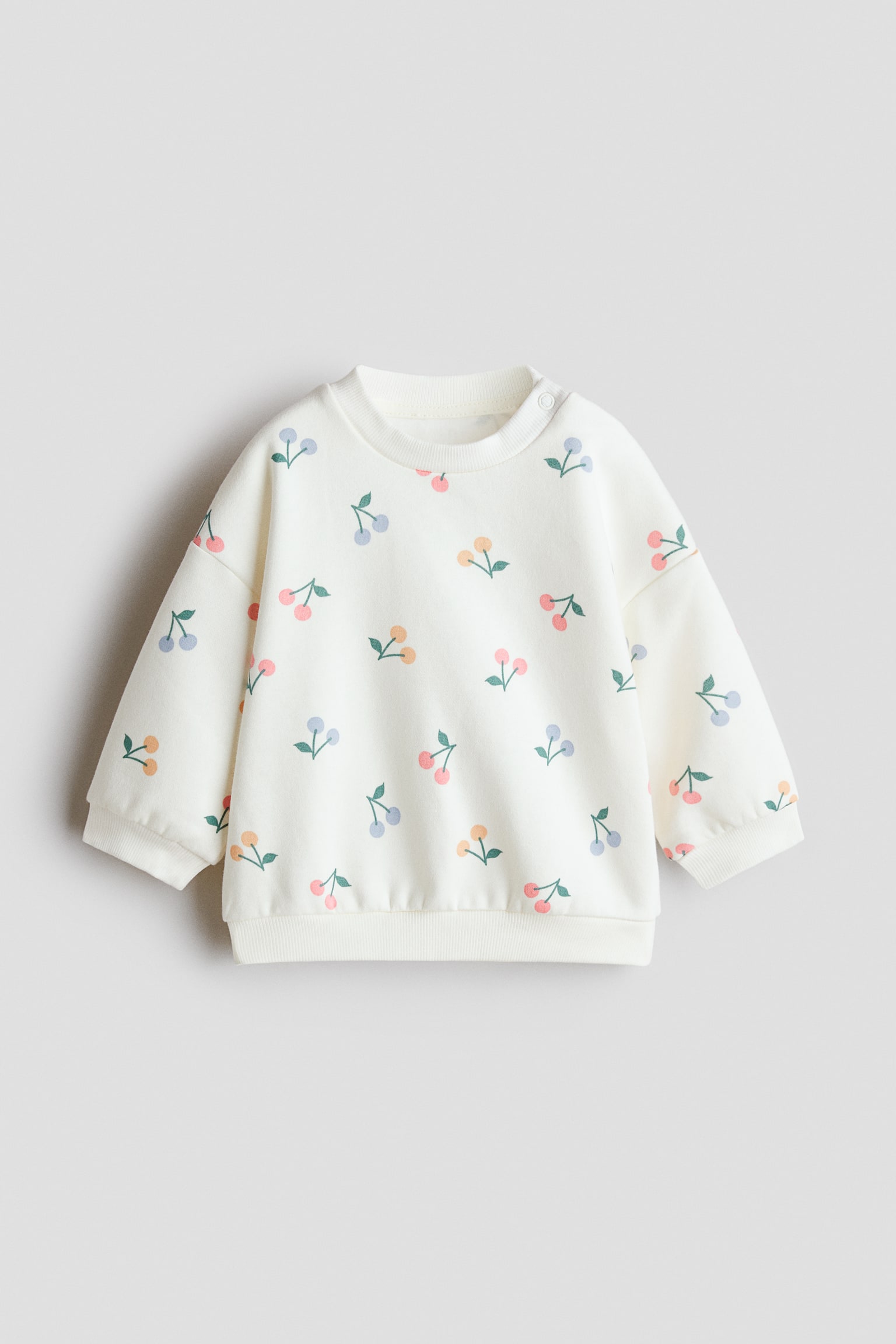 Детская толстовка H&M Printed, цвет: Кремовый — фото 1