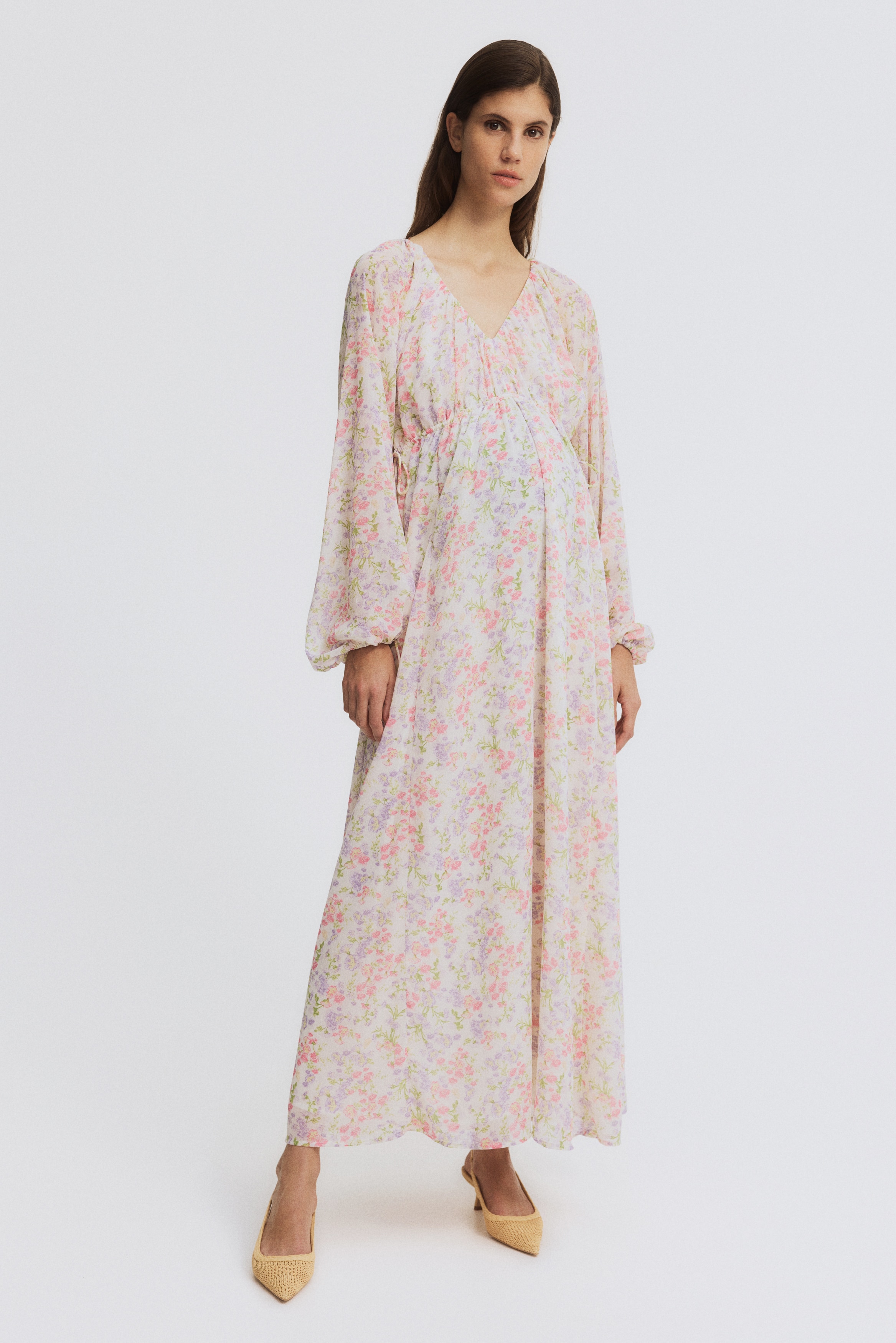 white christmas dresses El Corazon Halterneck Maxi Dress Cream– Selfie Leslie main image 1