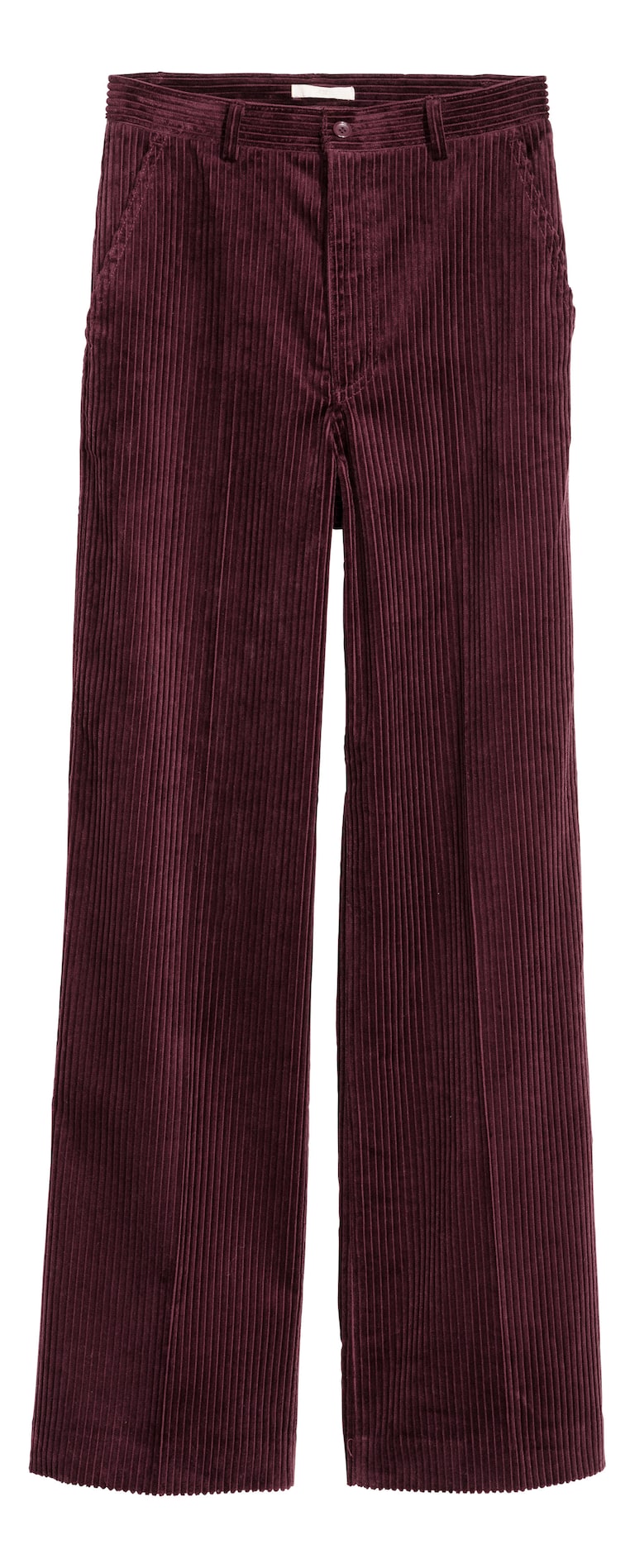 Men H&m Wide H And M Corduroy Trousers Wide-leg Corduroy Pants