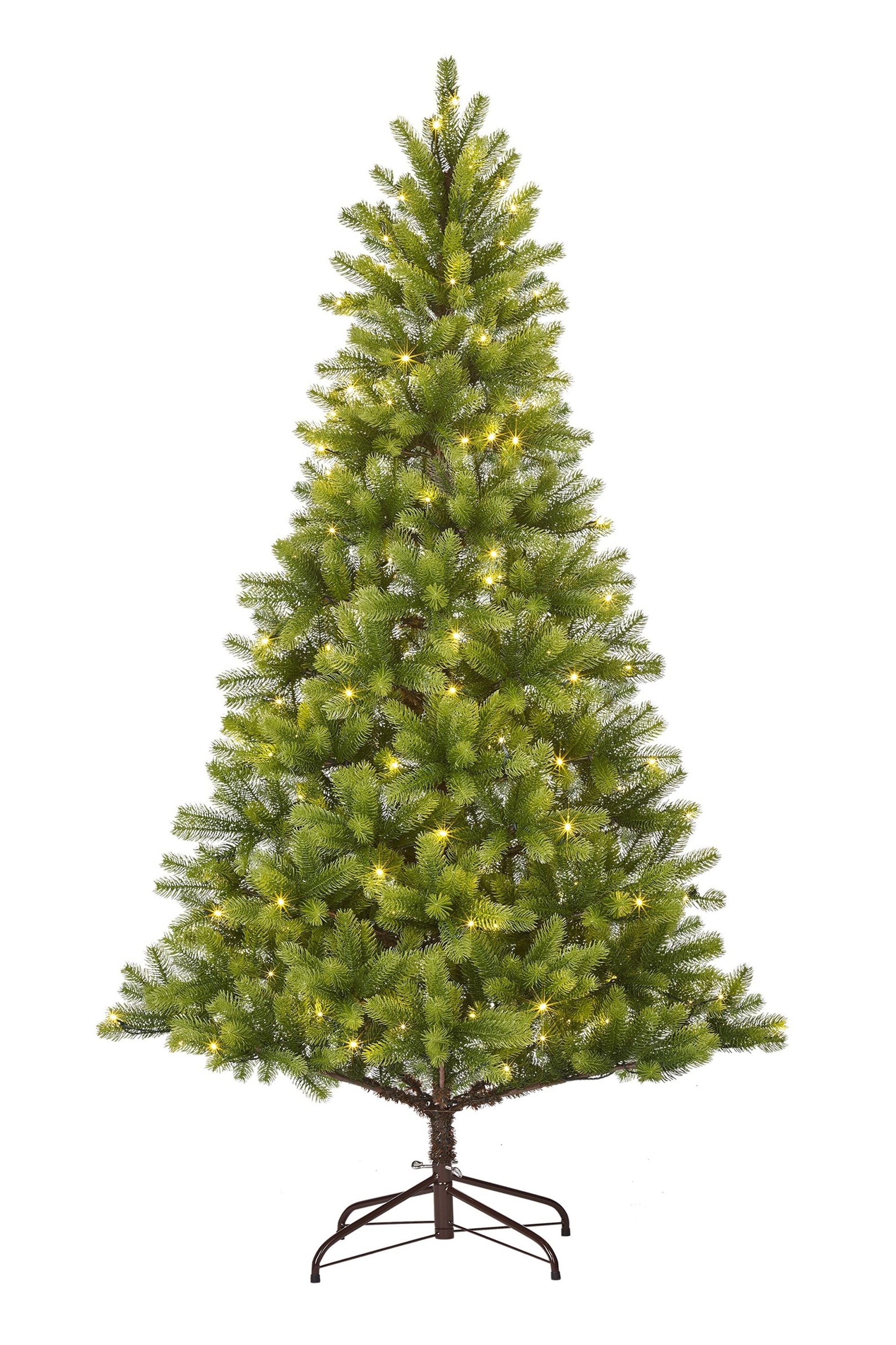 Beleuchteter Künstlicher Weihnachtsbaum - Grün