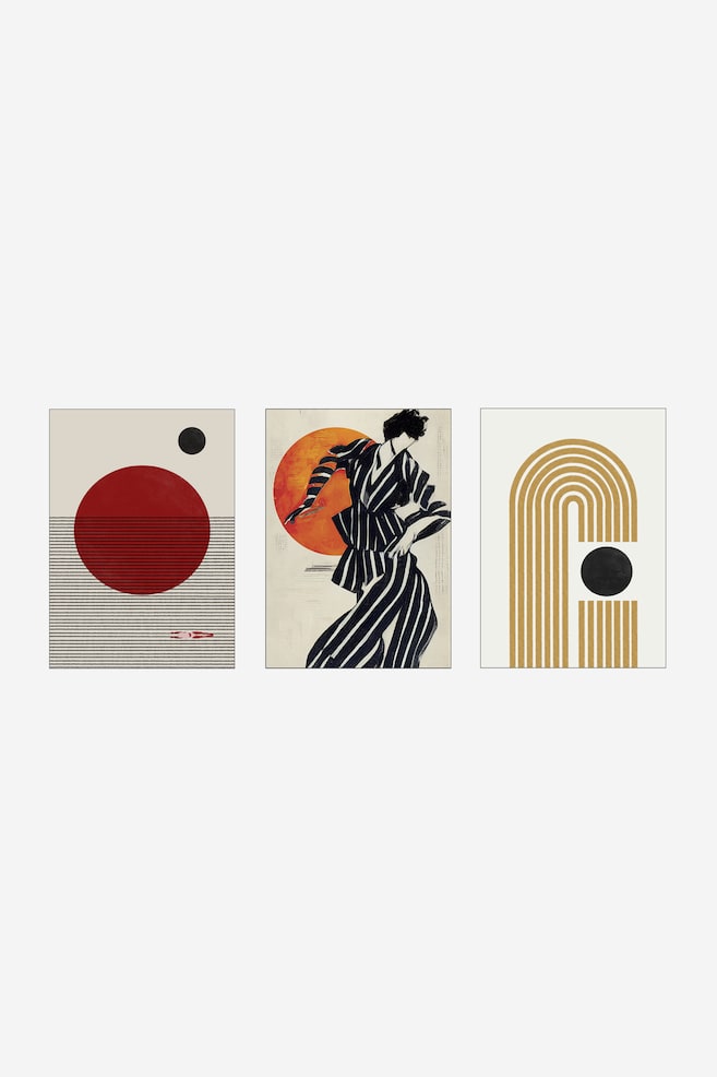 Perfect Trio No. 017 - Flerfärgad - 1