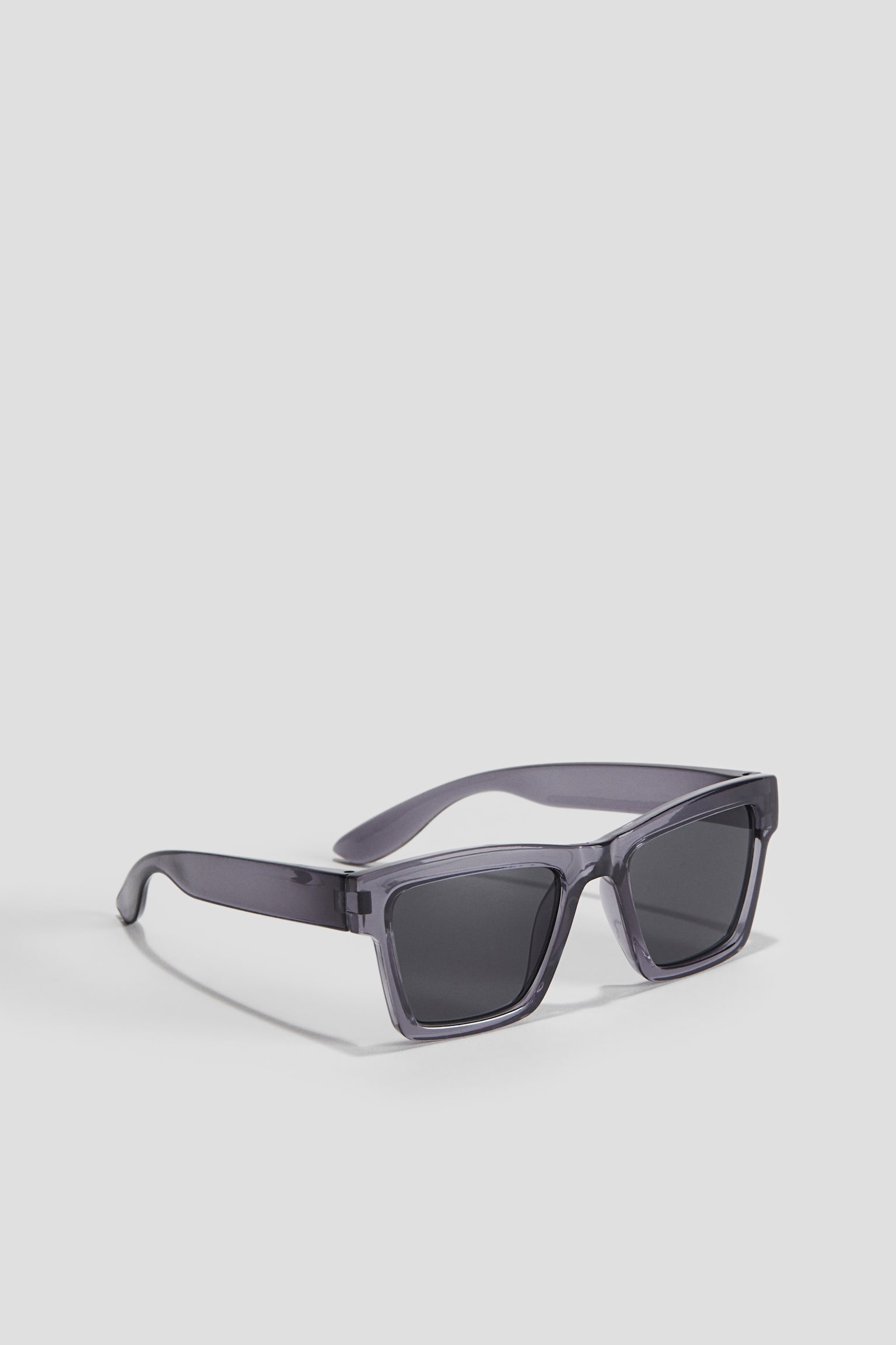 Square Sunglasses - Black/Dark khaki green - 2