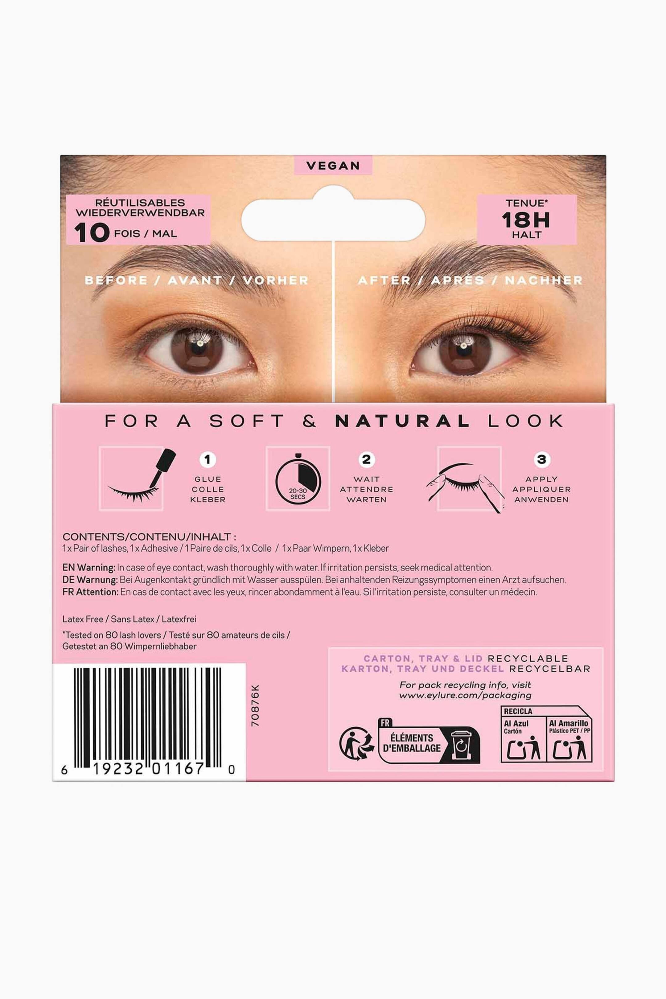 Visa större bild: Half Lash No. 5 - Natural - Eylure - Beauty all | H&M SE 5