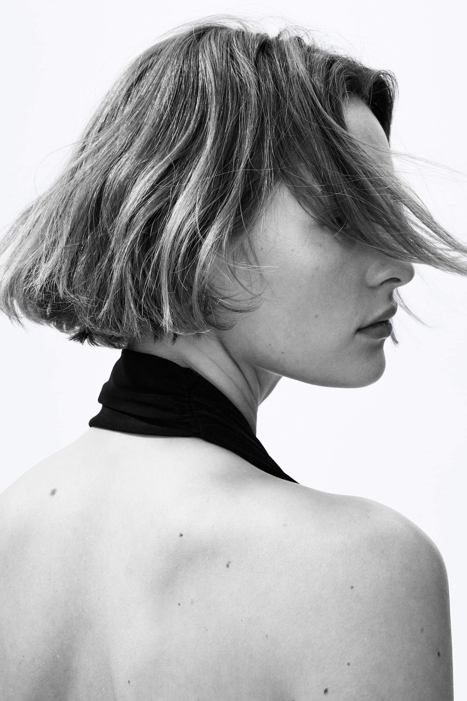 Metal-detail halterneck top - 7