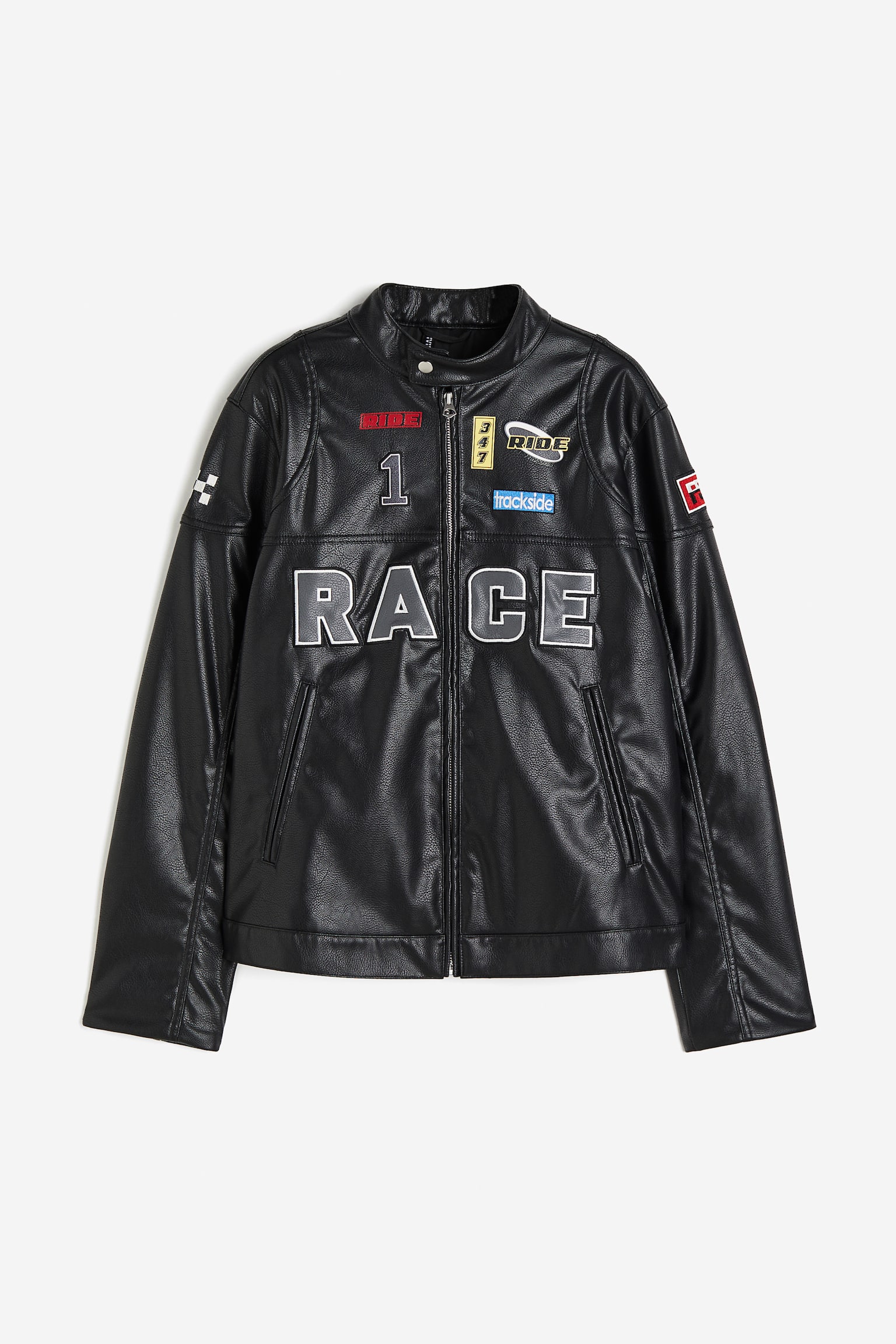 Veste racing avec motif - Noir/Race - 1