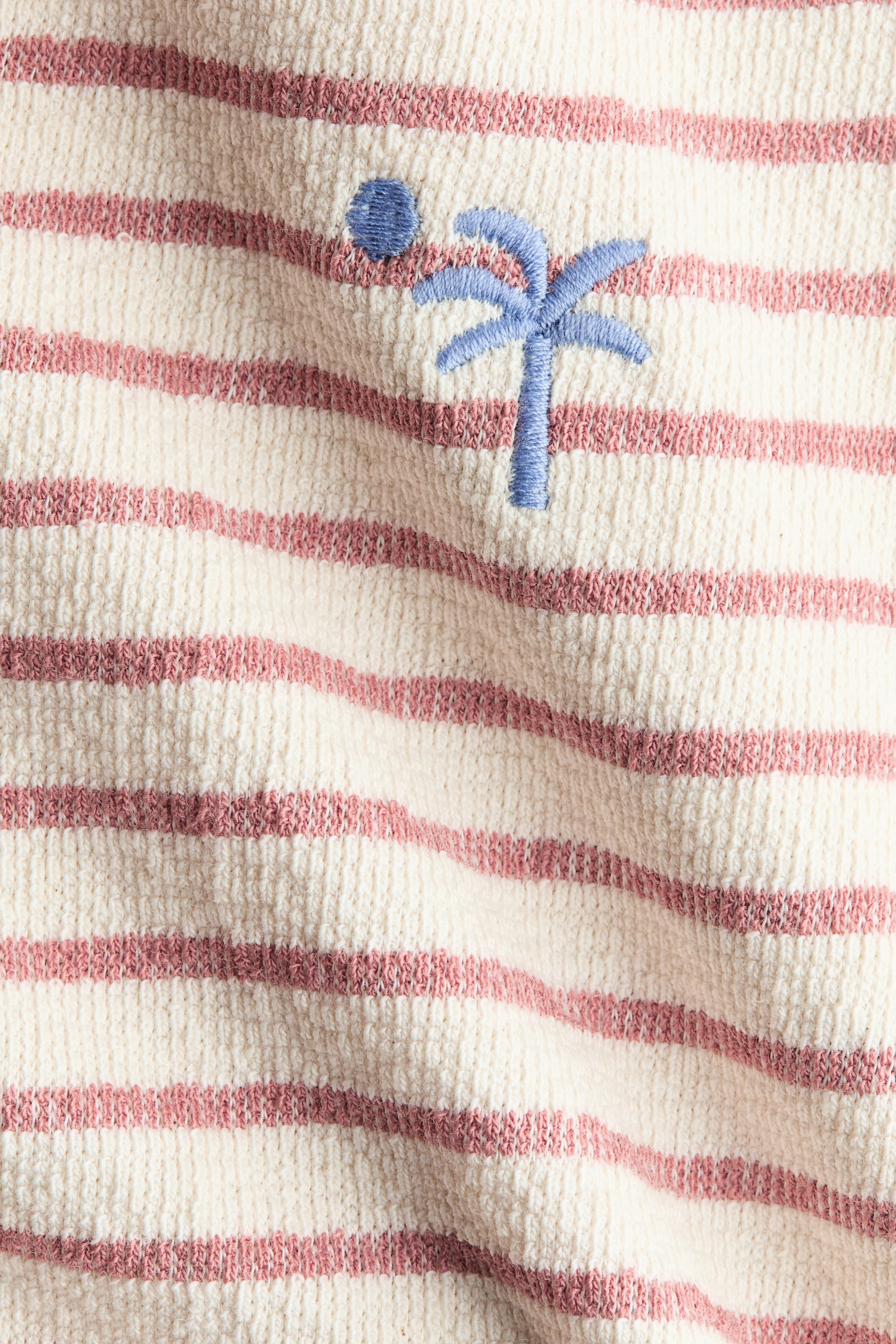 2-piece textured cotton set