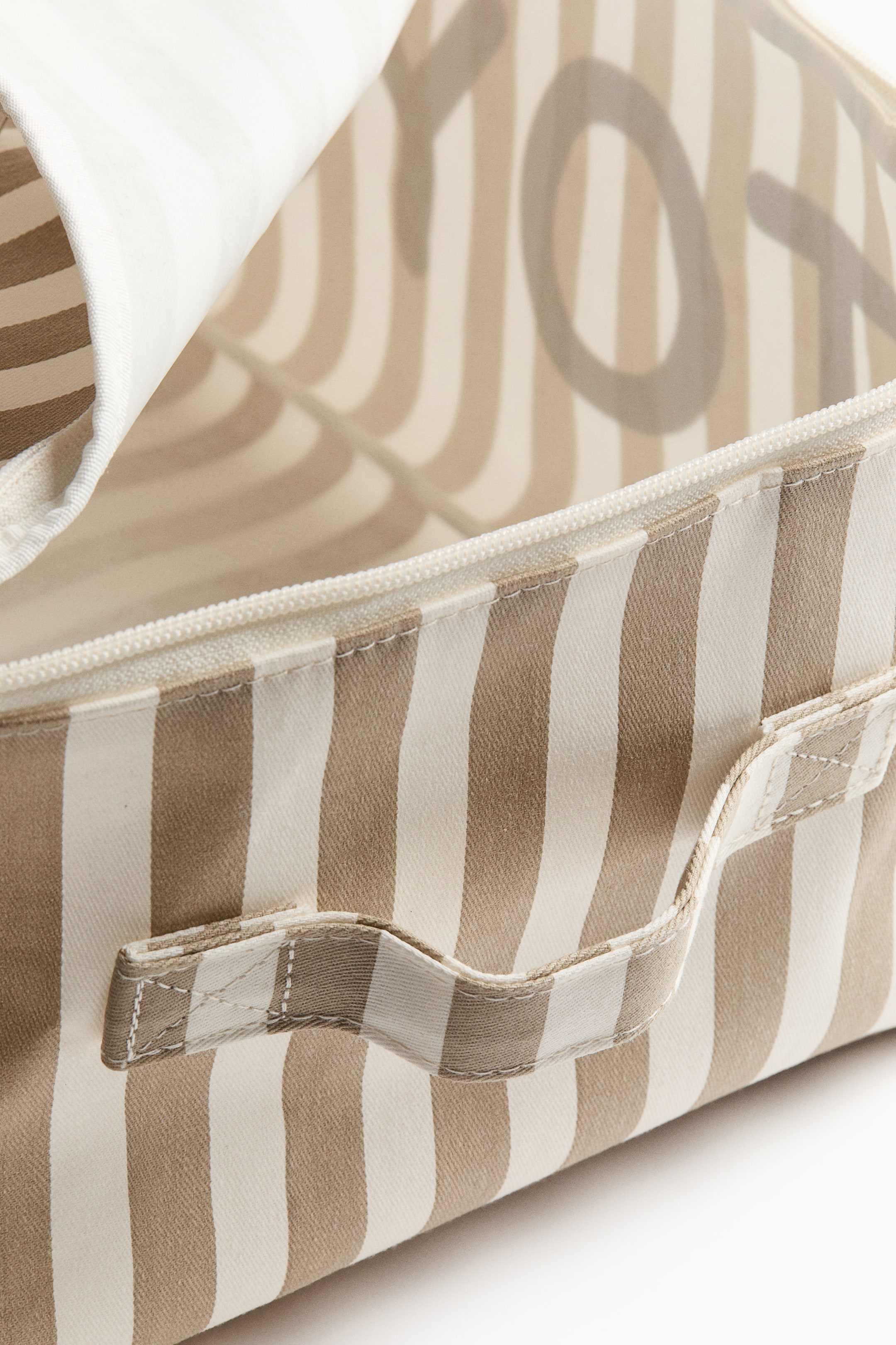 Voir une image plus grande: Panier à jouets avec couvercle - Beige/rayé - Home All | H&M CA 4