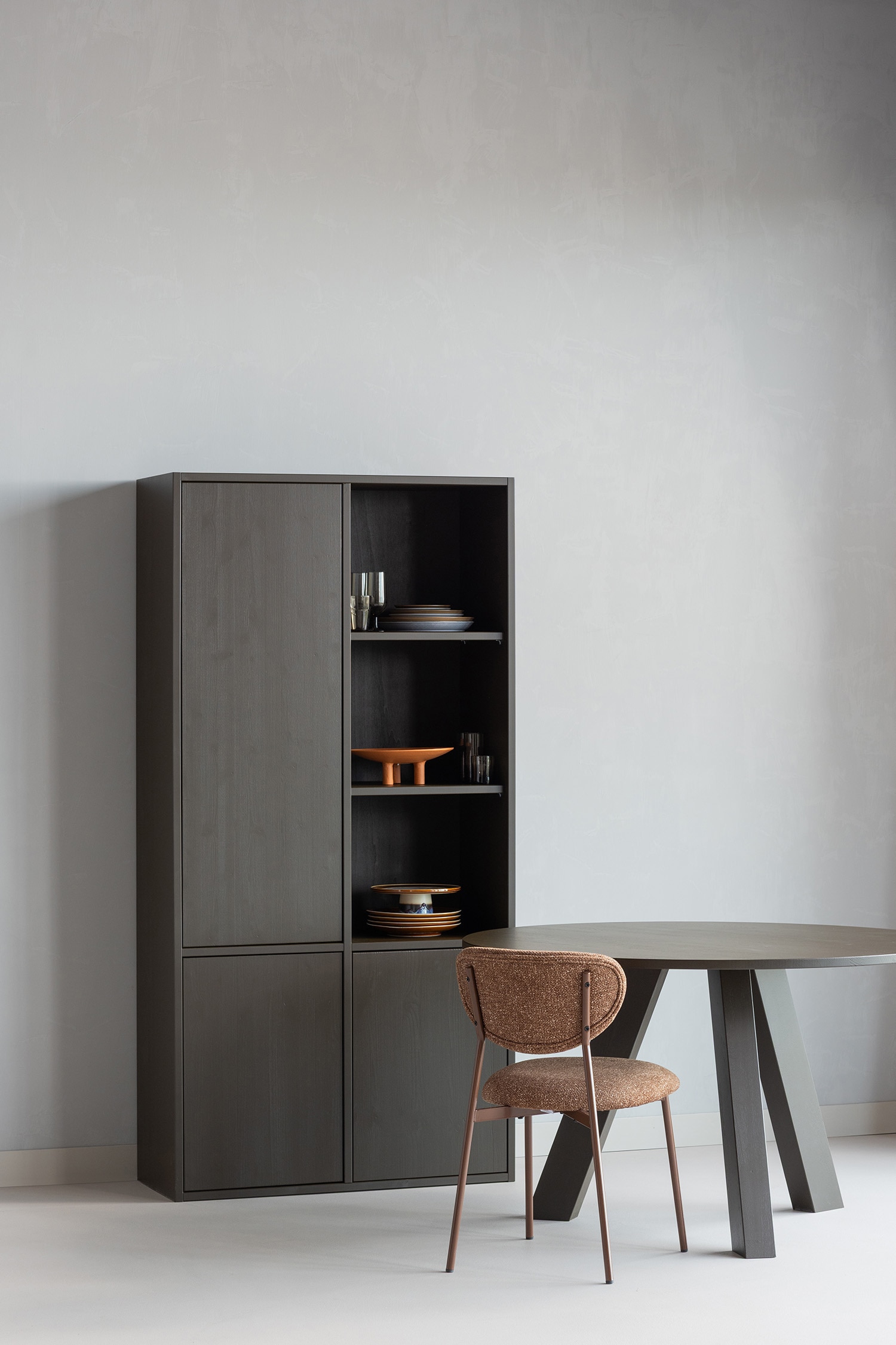 Rhonda Esstisch - Braun/Grau