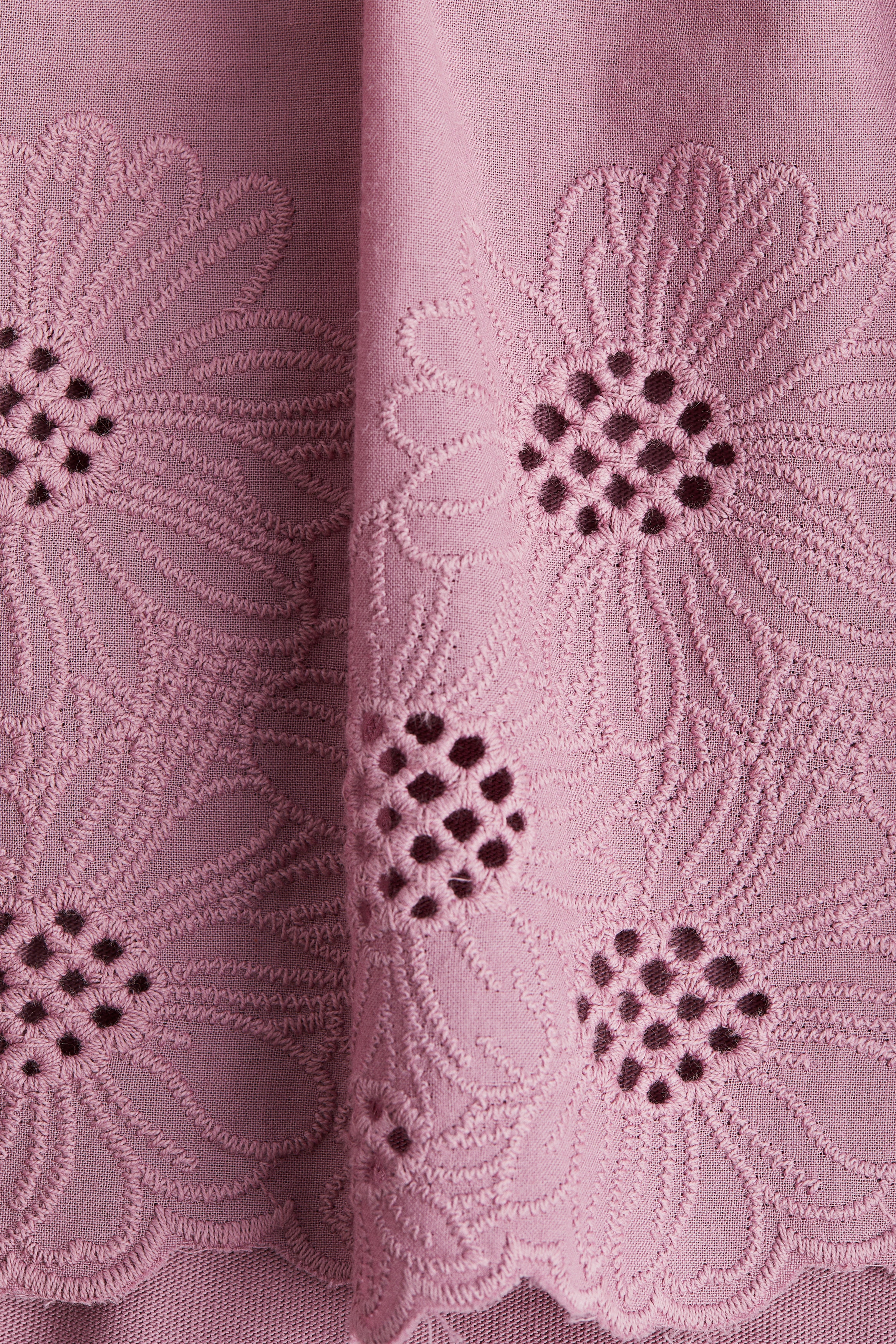 pamučna bluza s engleskim vezom-image