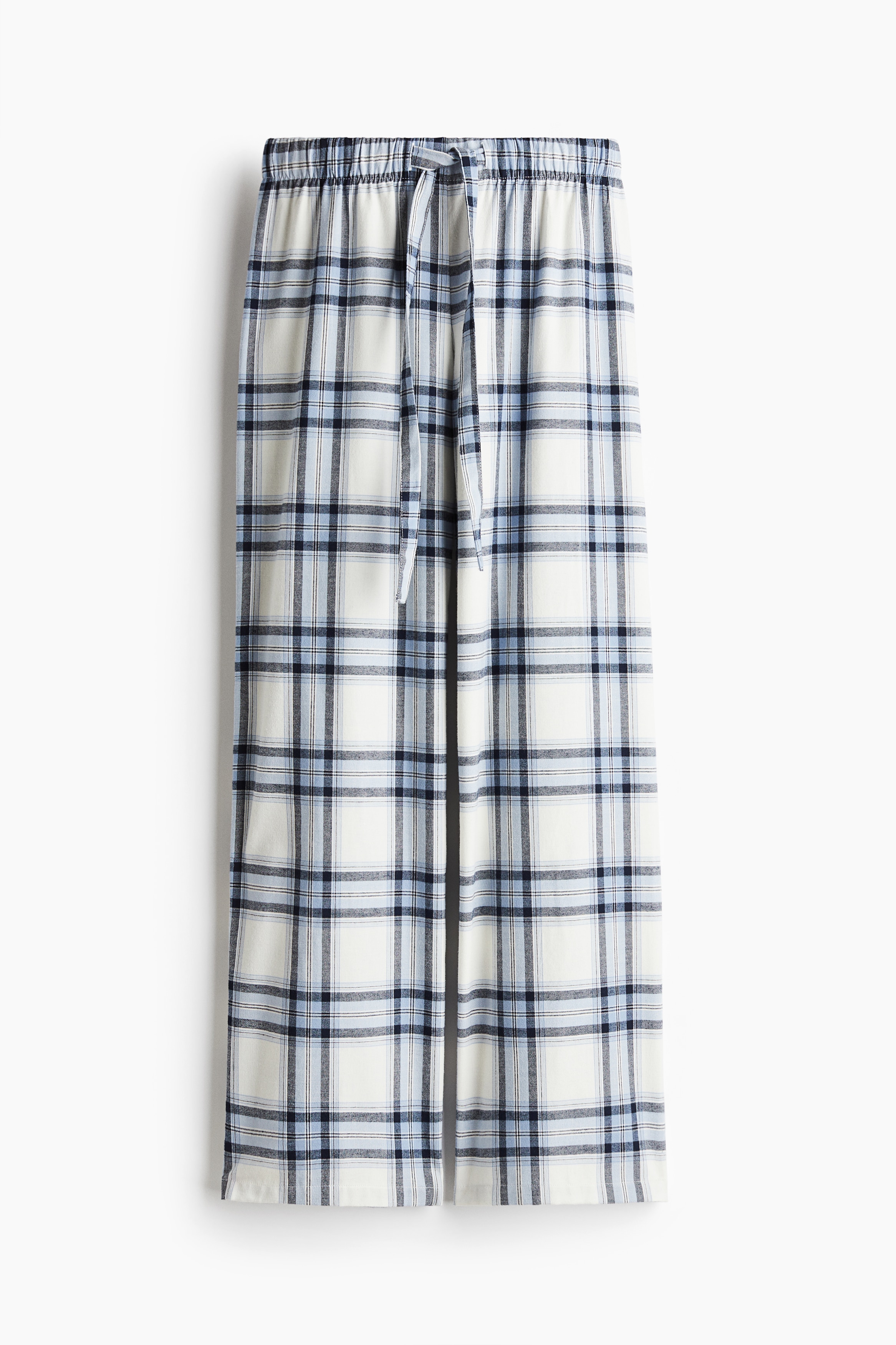 LCDIUDIU Damen Schlafanzughose - Bequeme Baumwoll-Pyjamahose Mit Hoher Taille & Weiten Beinen
