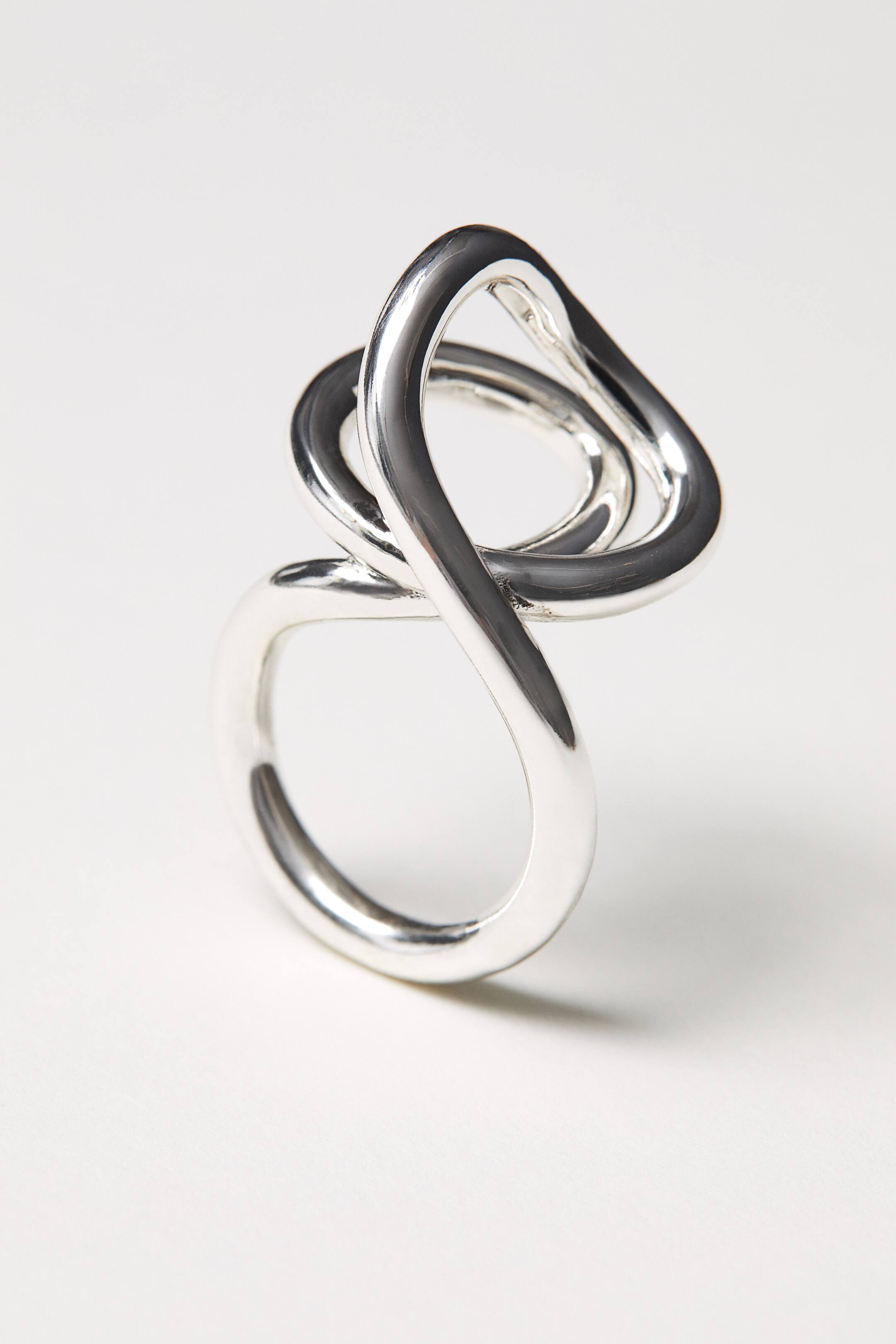 View larger image: Silver-plated Ring - Silver-colored - Ladies | H&M US 1