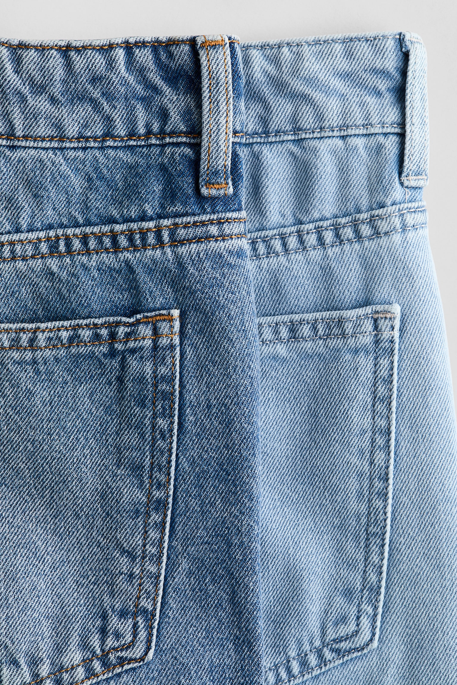 Pack de 2 Loose Fit Jeans - Azul denim/Azul denim claro/Preto/Azul denim/Azul denim escuro/Preto/Azul denim escuro - 3