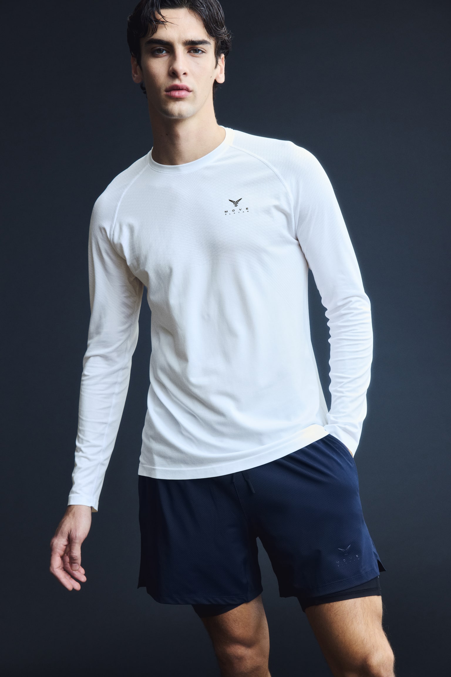 Maglia sportiva Muscle Fit con DryMove™ - Bianco/Move Zlatan/Blu navy scuro/Move Zlatan - 4