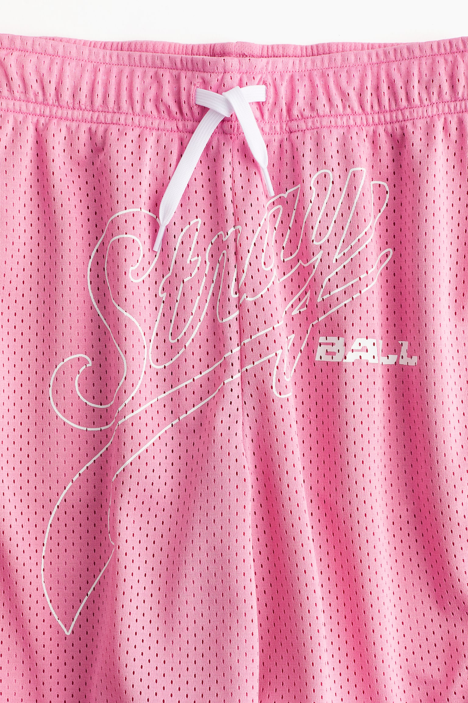 Basketball Shorts In DryMove™ - Pink/Stray ball/Navy blue/White - 3