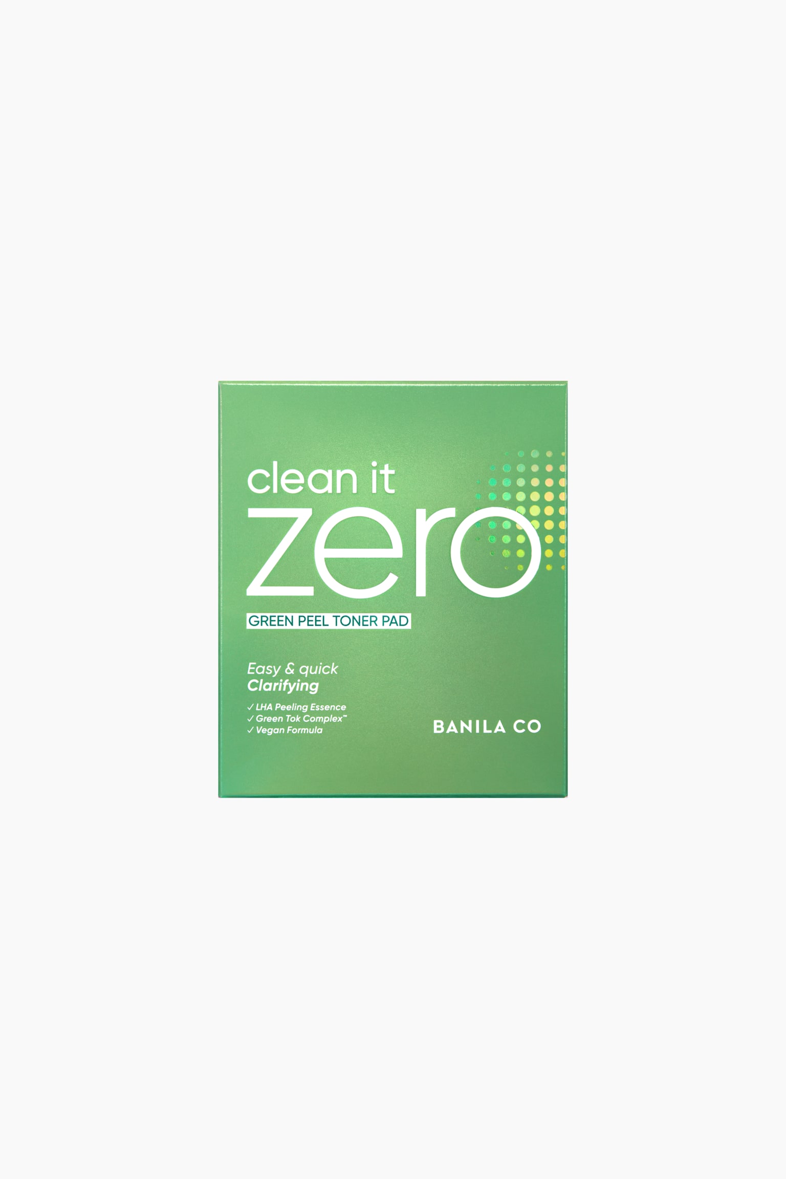 Clean It Zero Green Peel Toner Pads - Green - 3
