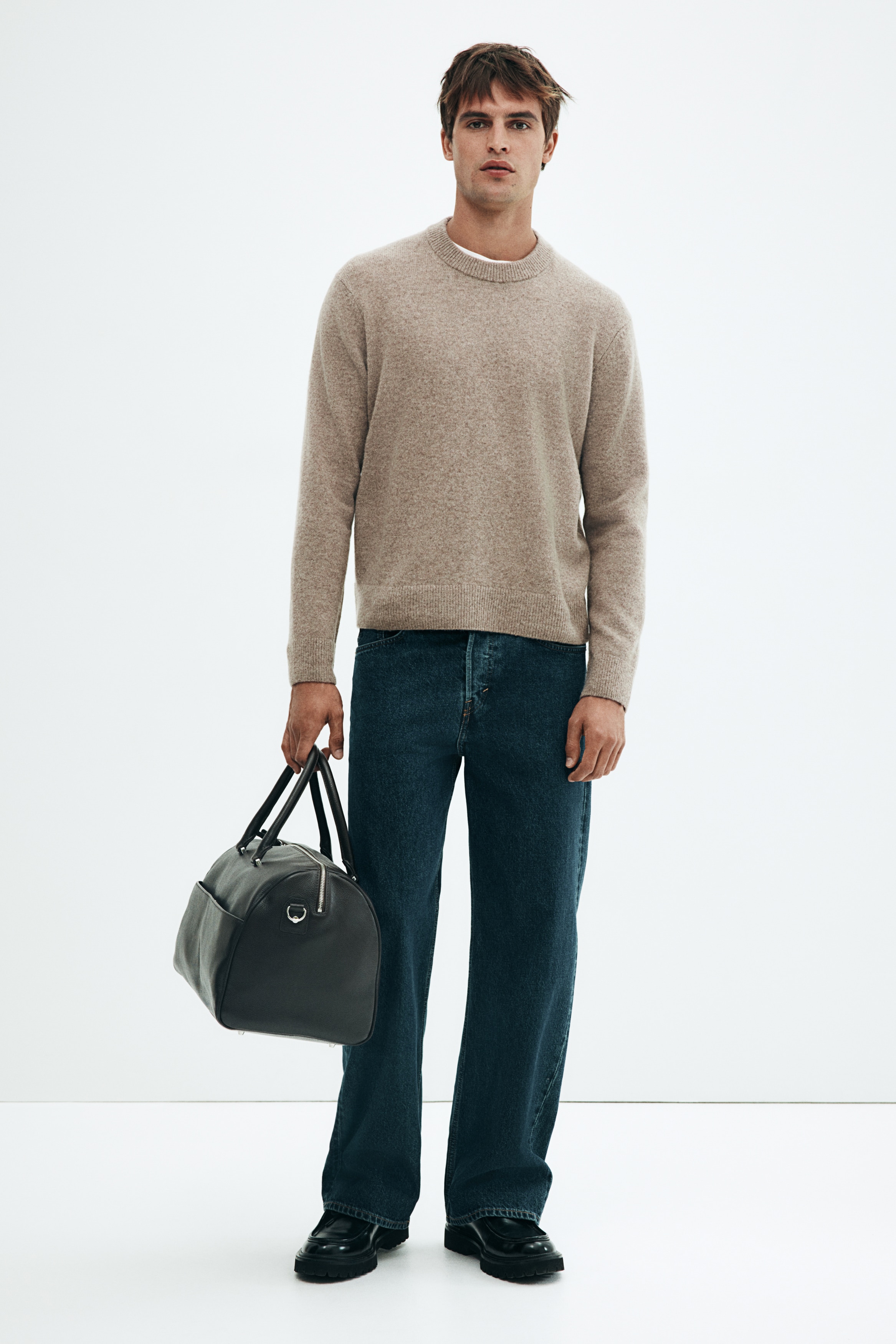Regular Fit Fine-knit wool jumper