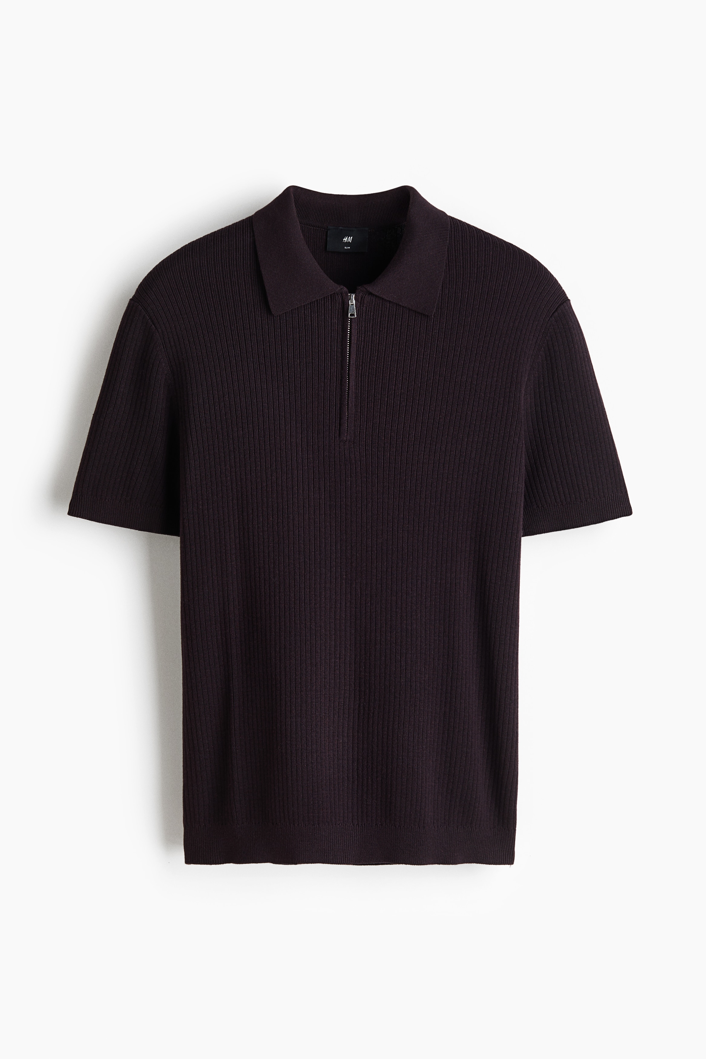 Áo polo Slim Fit - Màu tím đậm/Màu đen/Màu tím mận đậm/Màu kem/Màu be hồng đậm