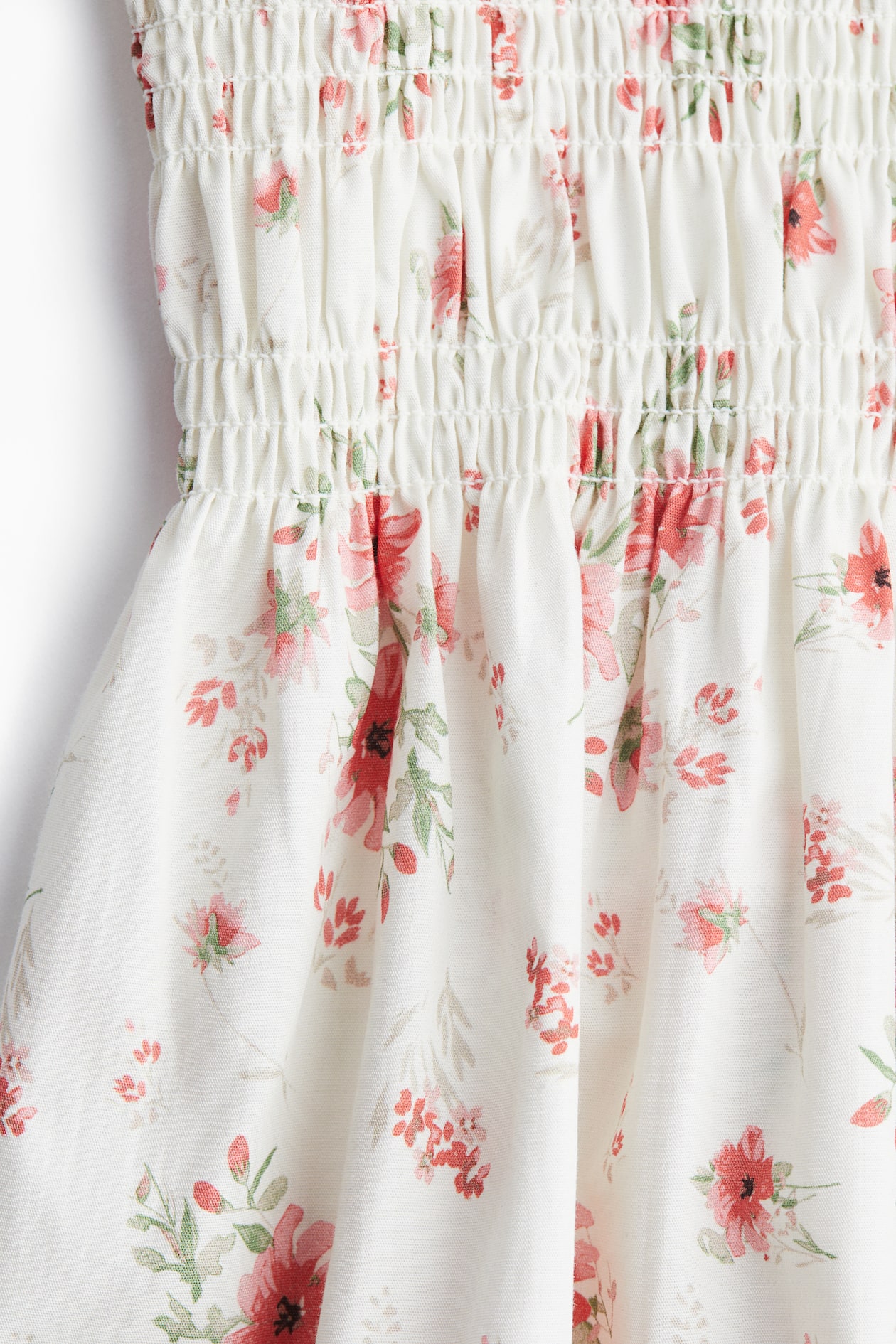 Smocked Poplin Dress - image 4