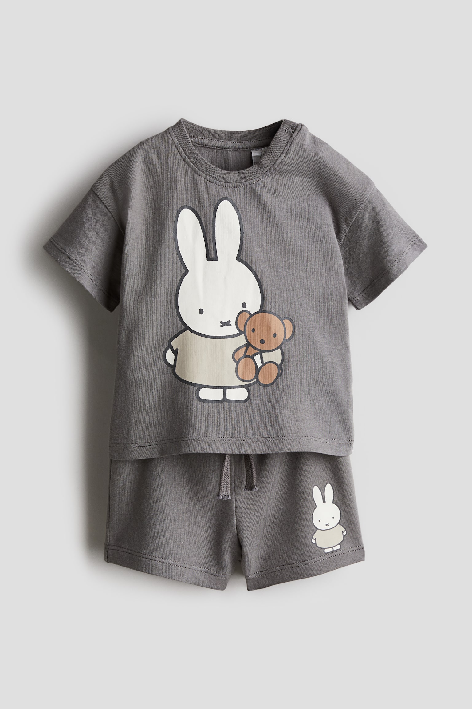 2-piece print-motif set - Dark grey/Miffy - 1