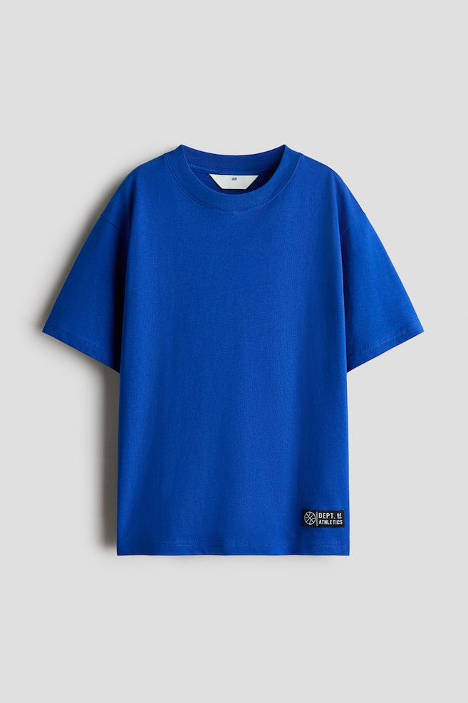 Camiseta estampada de corte holgado - Azul vivo/Champs/Rojo oscuro/95/Crema/NYC/Gris jaspeado/San Diego/Rojo/Manhattan/Gris claro jaspeado/NYC/Azul acero/LA/Blanco/Staten Island/Gris/Los Angeles/Gris oscuro/Non-stop/Turquesa claro/New York - 1