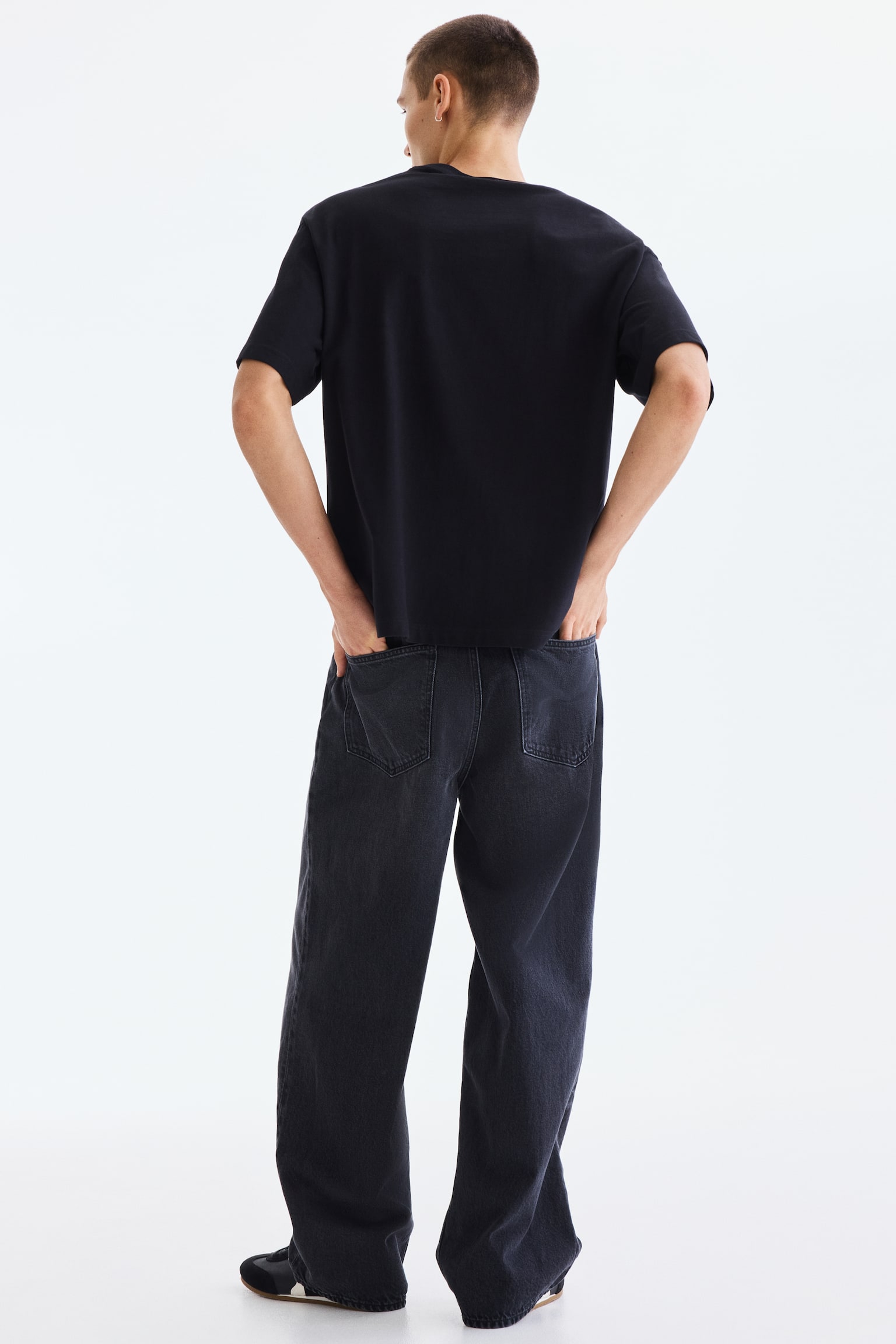 Loose Fit Printed T-shirt - Black/Campioni Del Mondo/Black/Keep the wild/White/Landry's/White/Flowever/White/Red Rock/Black/Brooklyn/Blue/San Diego/Khaki green/Adapt/Brown/Street hoops/Black/Trust yourself/Black/Phys. Ed. Class/Brown/Adapt/White/Next level ready/Turquoise/Emotional currents/Plum/Handle With Care/Navy blue/Not All Things Lost/Light blue/Wickford Hills - 6