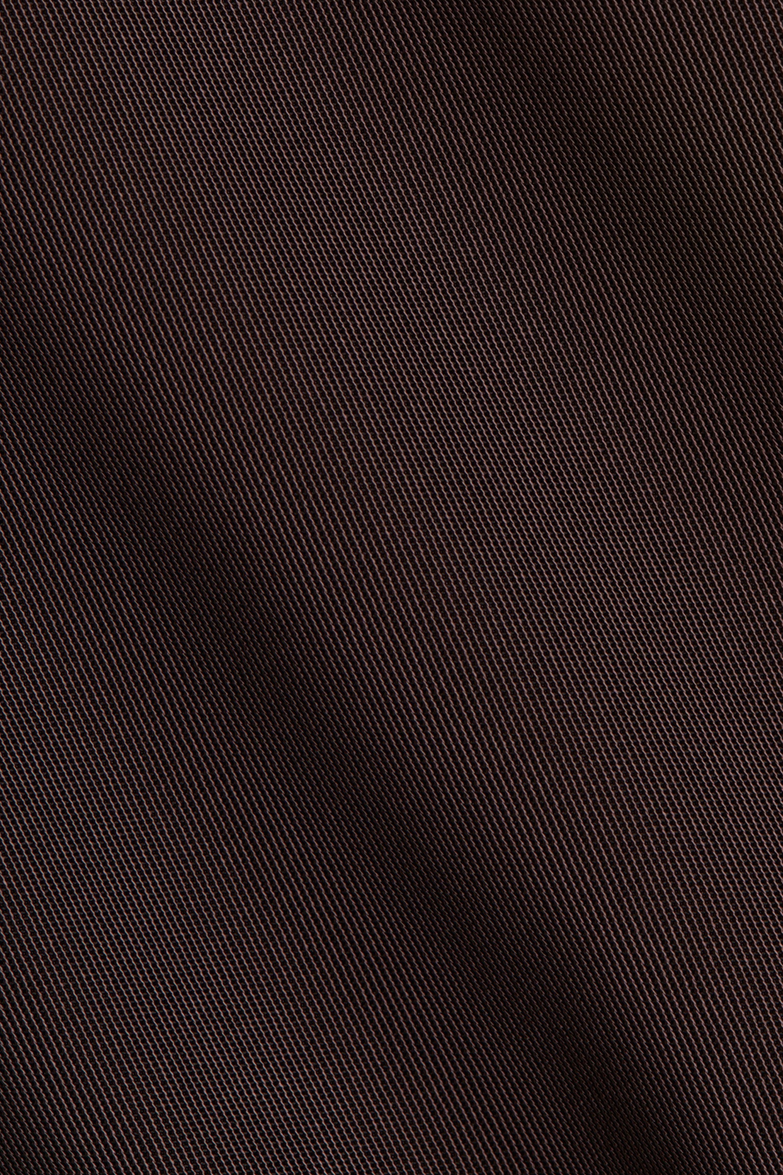 Áo kiểu tay hến - Màu nâu đậm/Màu kem - 4