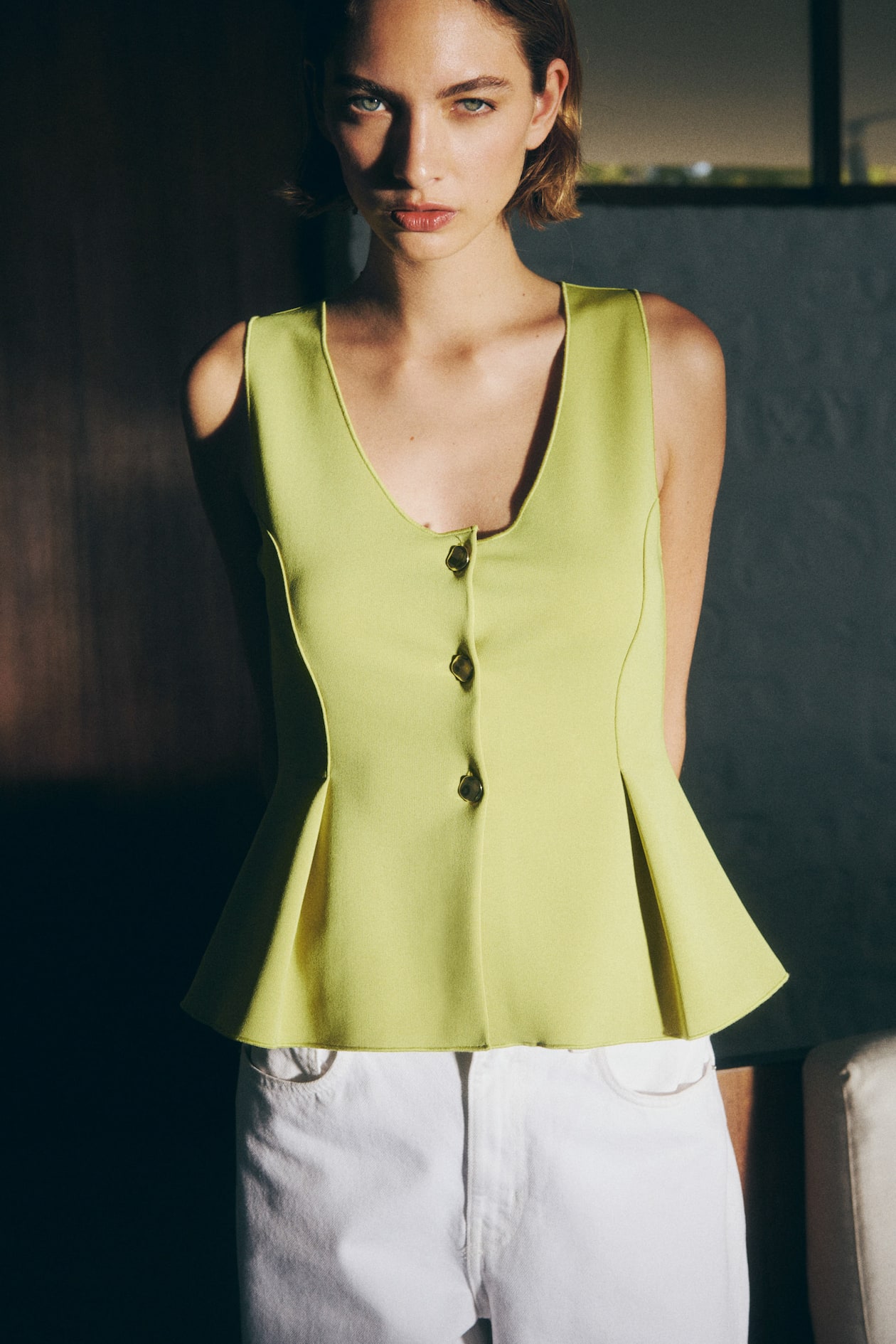 Peplum Vest - image 3
