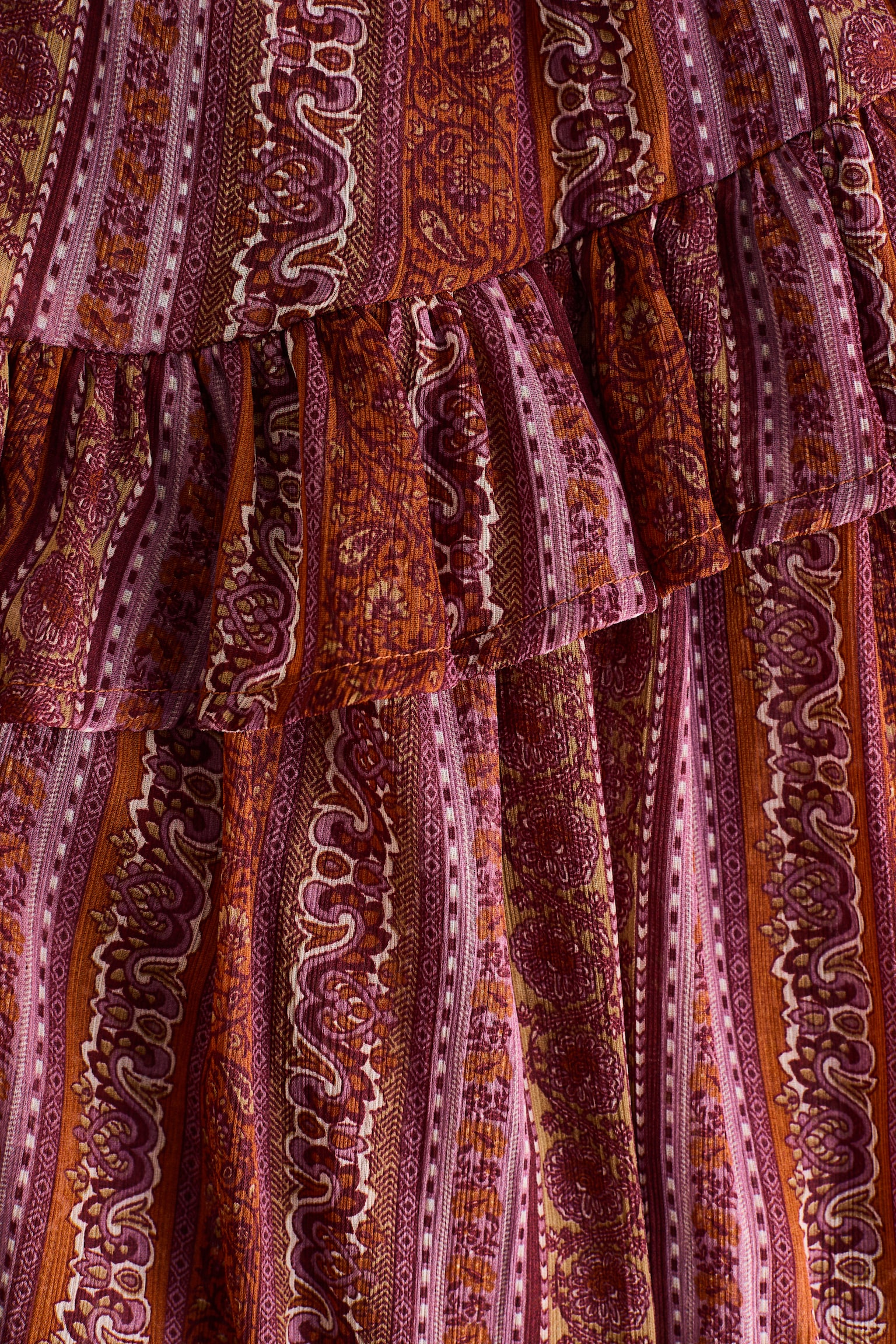 Flounce-trimmed dress - 6