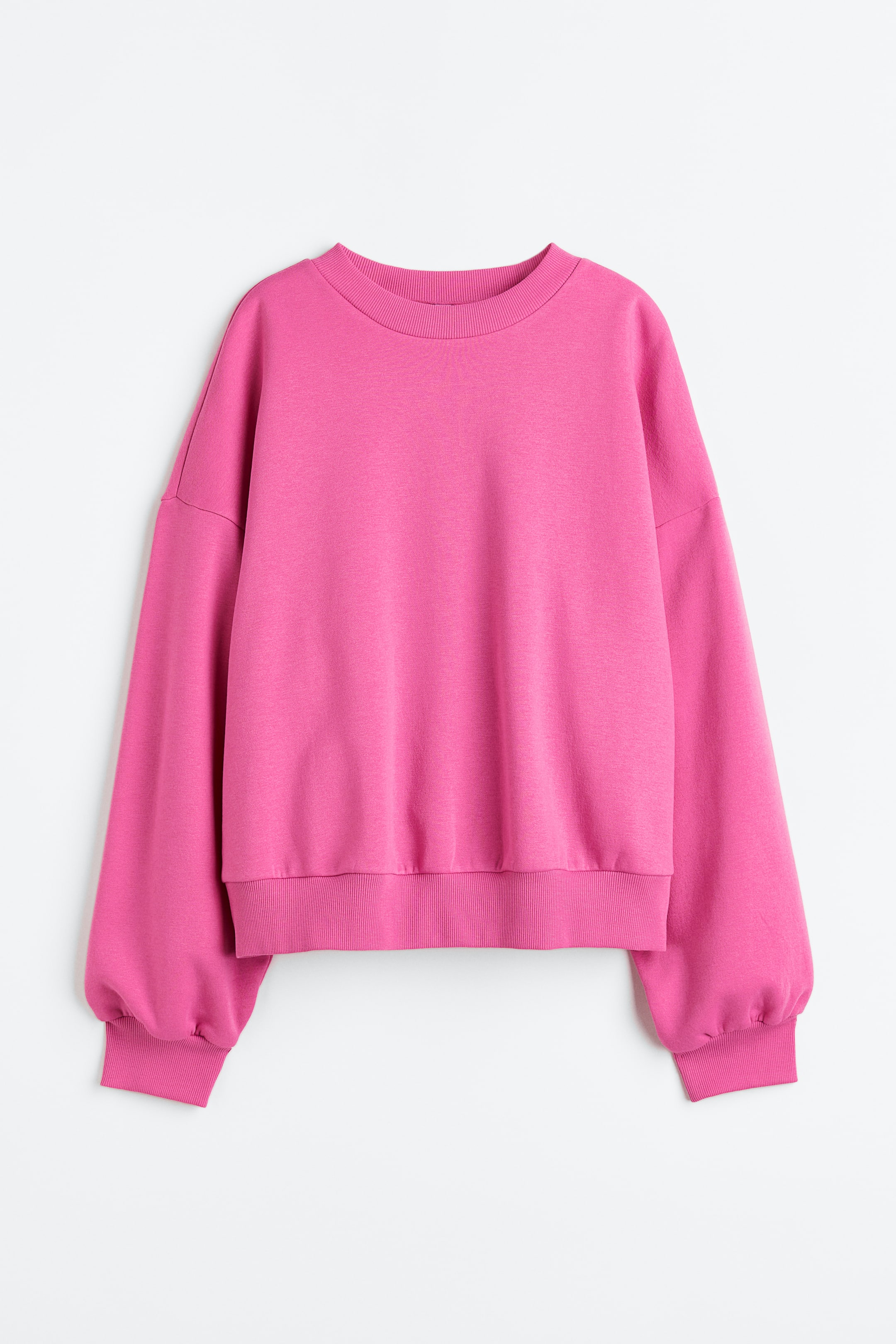 View larger image: Oversized sweatshirt - Cerise - Ladies | H&M 1
