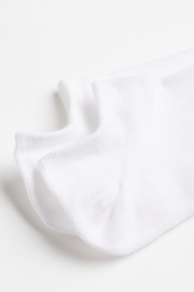 20 paria varrettomia sukkia - Valkoinen/Musta - 2