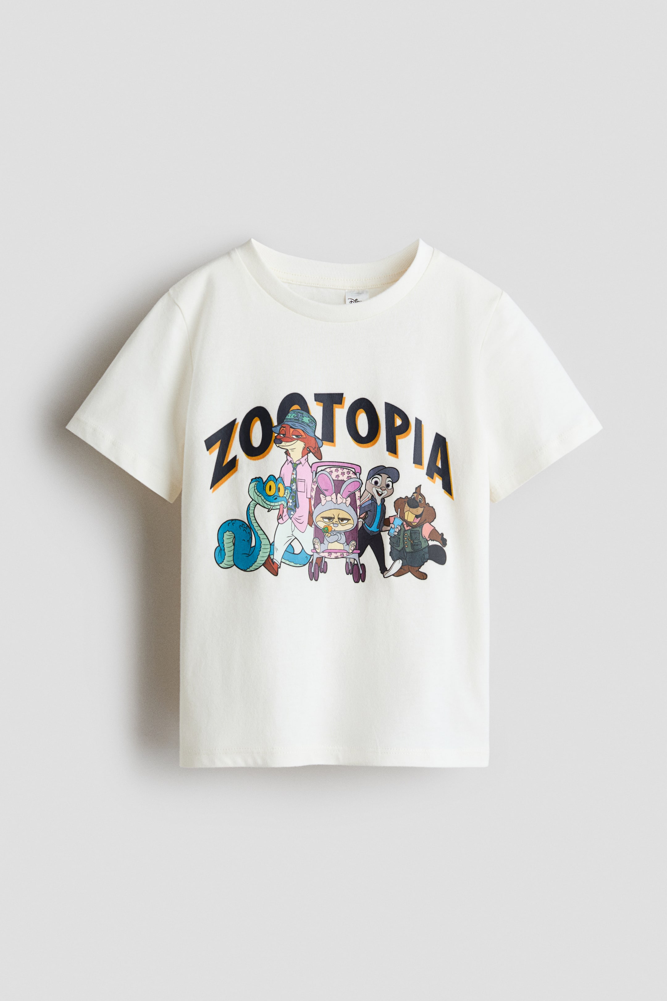 查看大圖: 圖案棉質T恤 - 白色/動物方城市 - Kids | H&M HK 5