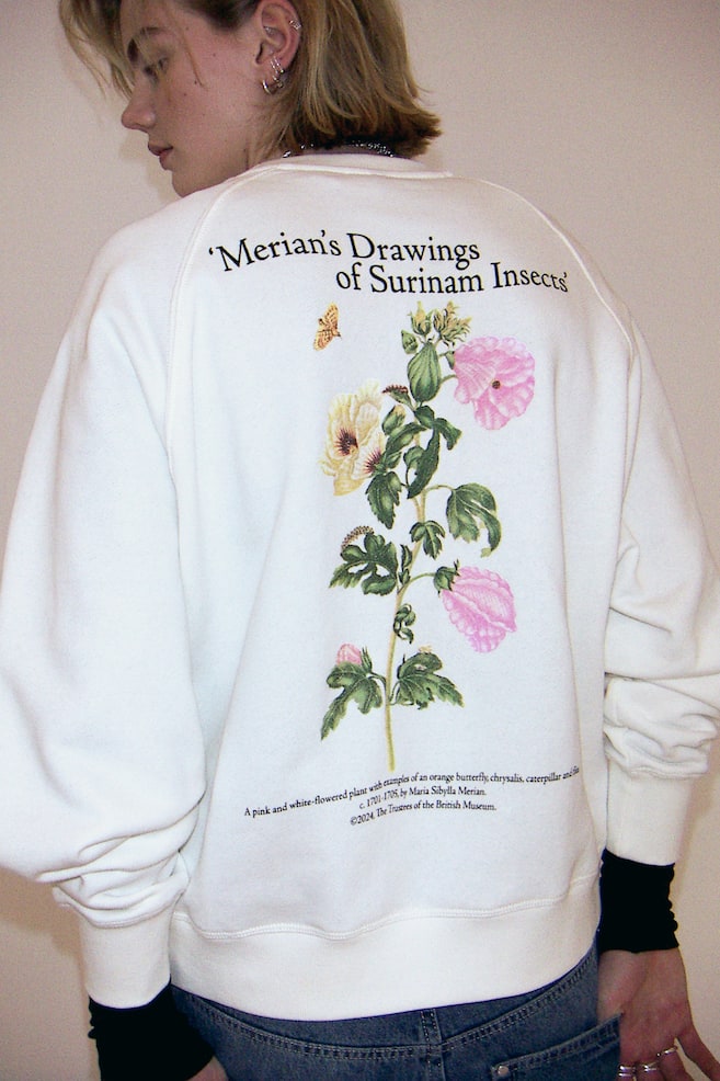 Sweatshirt med trykk - Cream/The British Museum/Cream/Kurt Cobain/Mørk grå/Fender/Lys beige/Felix the Cat/dc/dc - 1