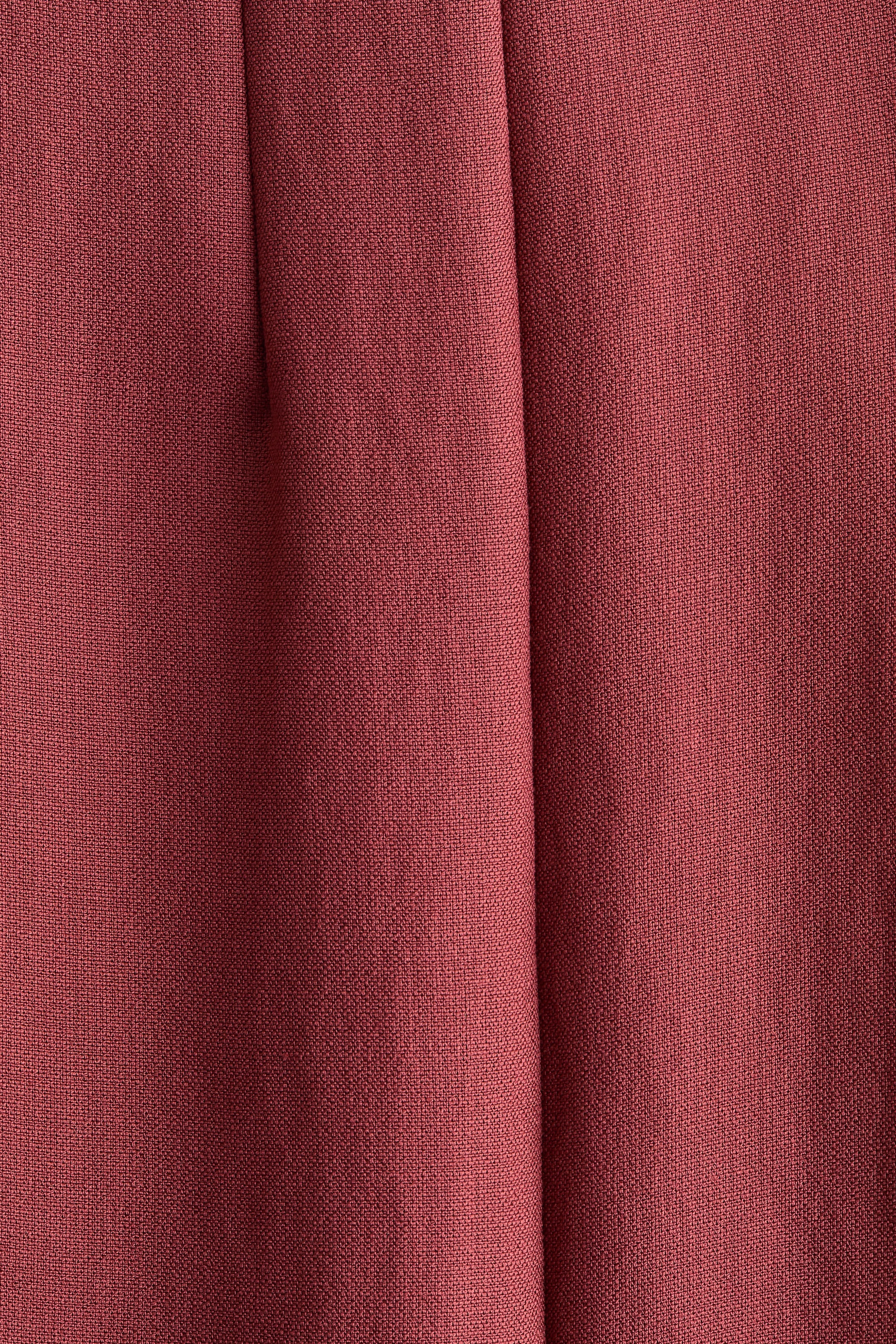 Defined-Waist Sleeveless Dress