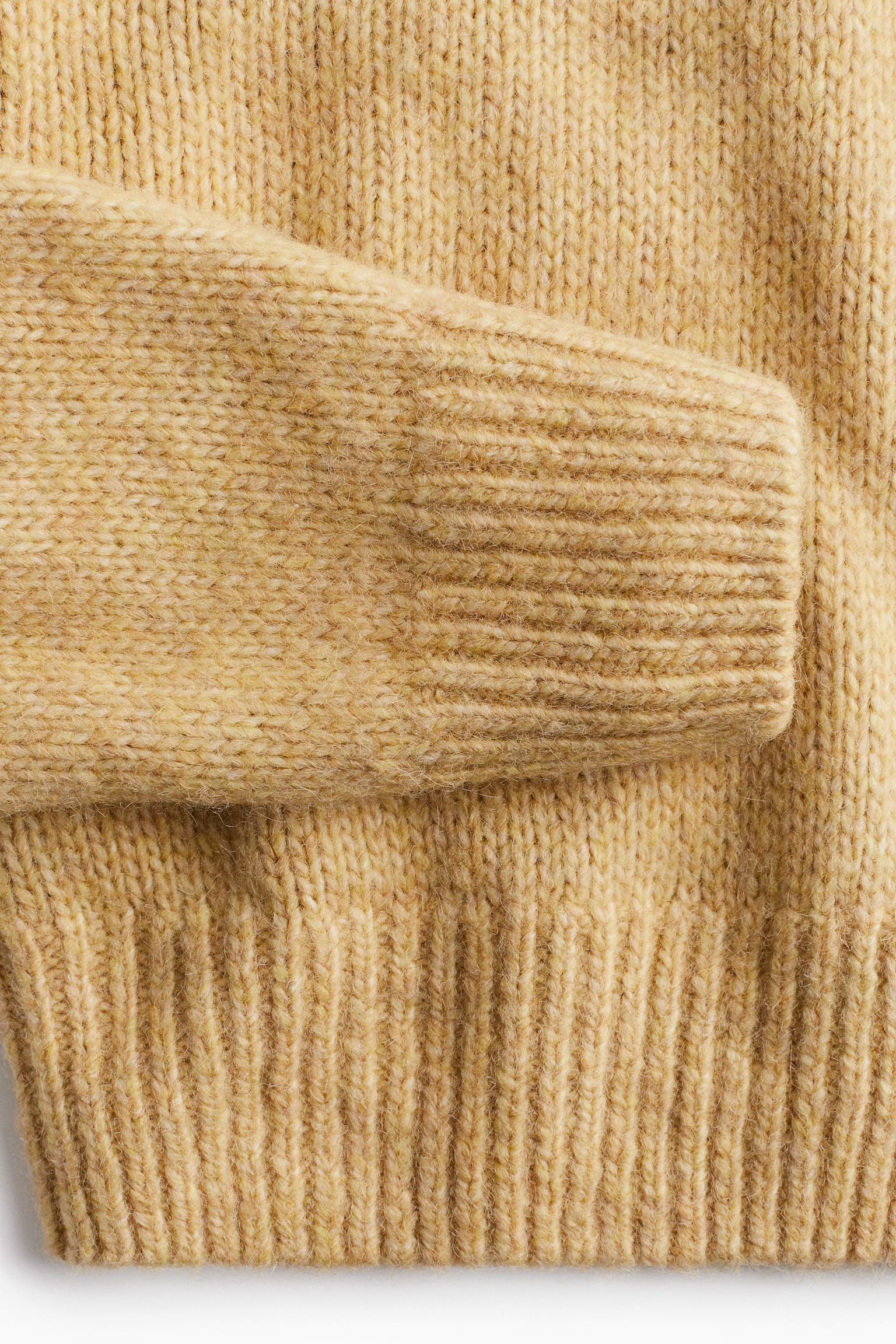 V-neck jumper - Beige/Black/Grey marl/Cream - 4