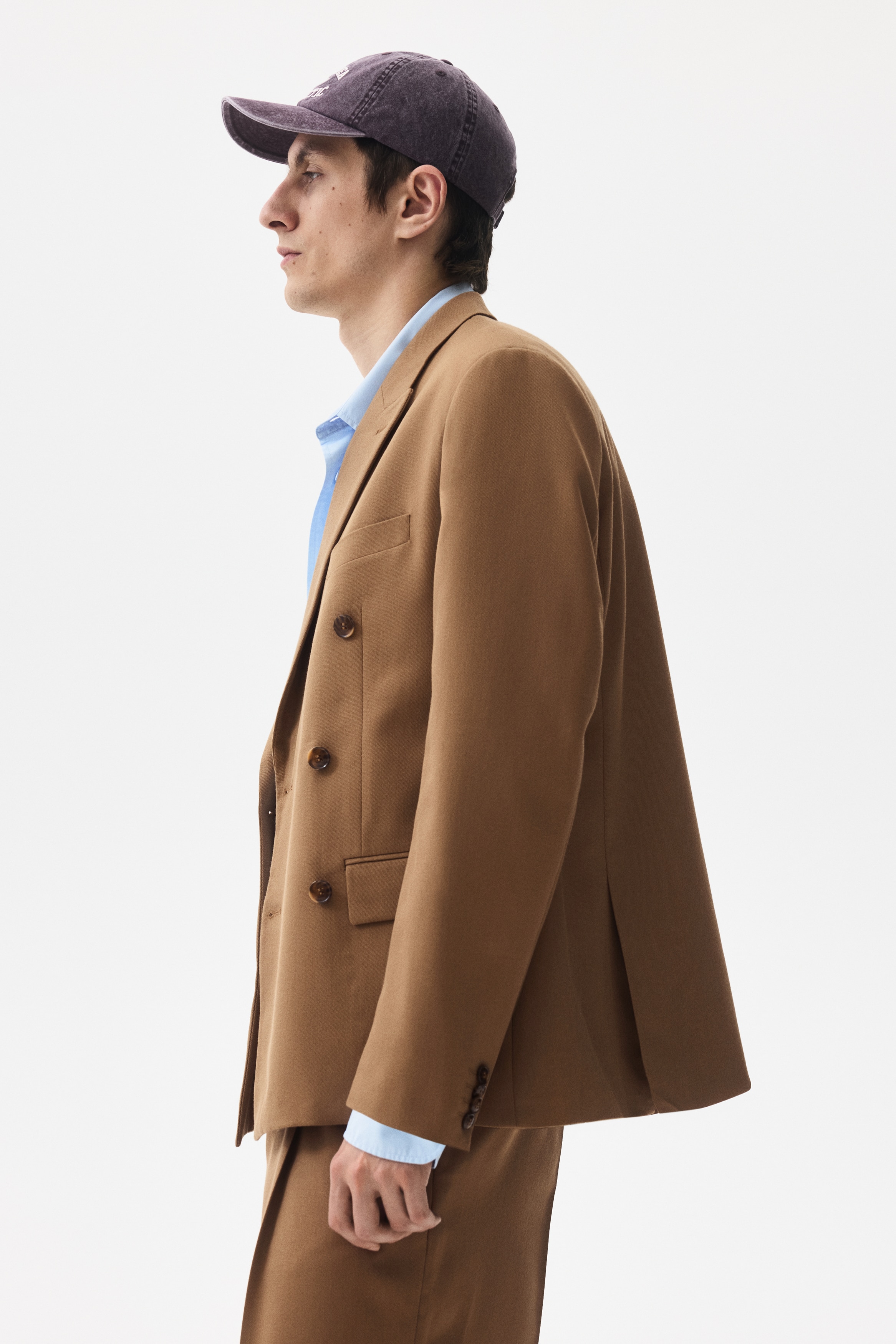 Relaxed Fit Double-breasted jacket