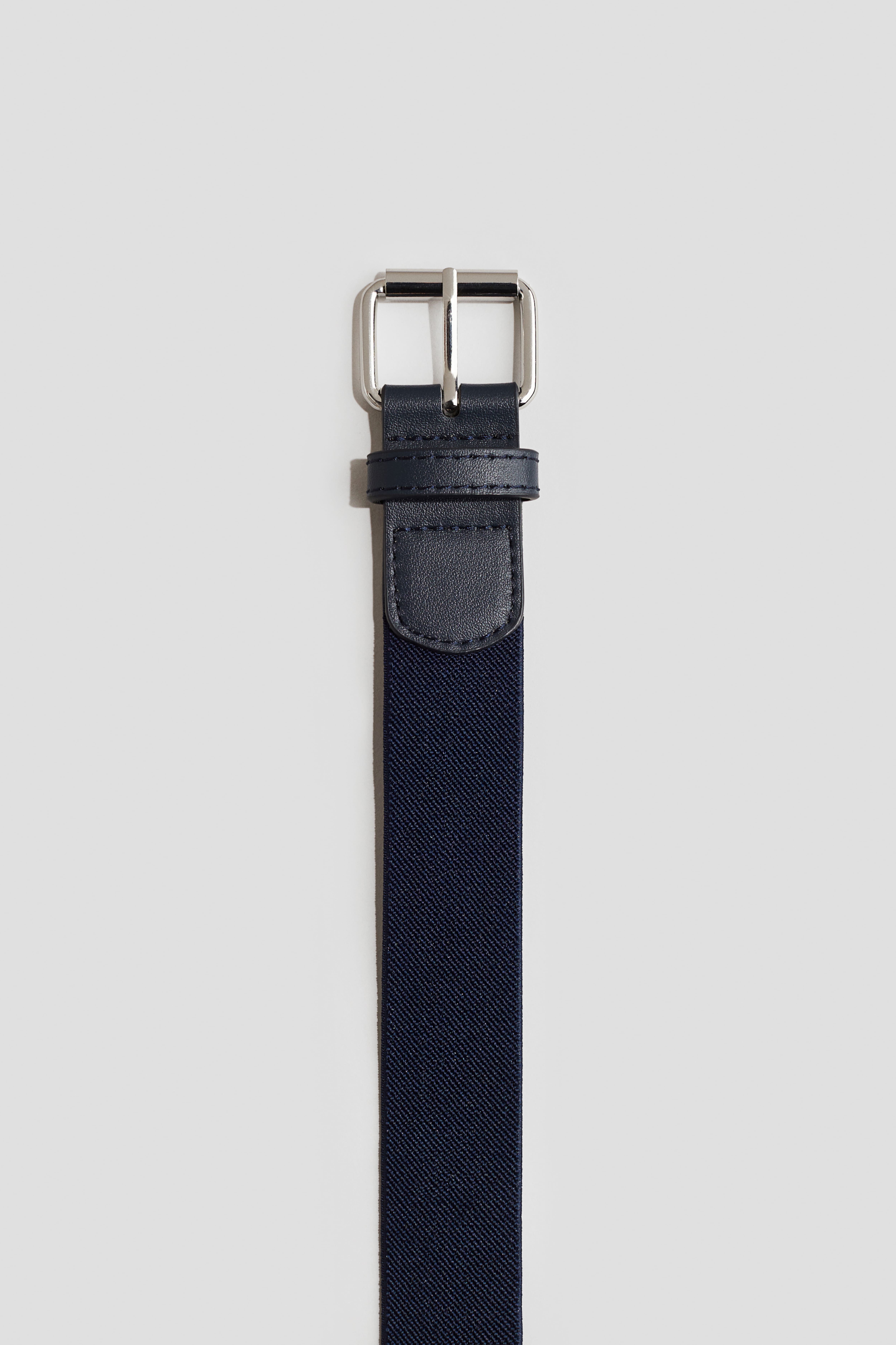 Elasticated belt Navy blue Kids H M GB