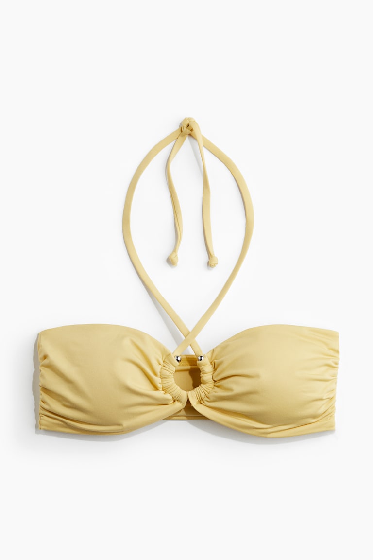 Punjeni gornji deo bikinija s halter tračicama