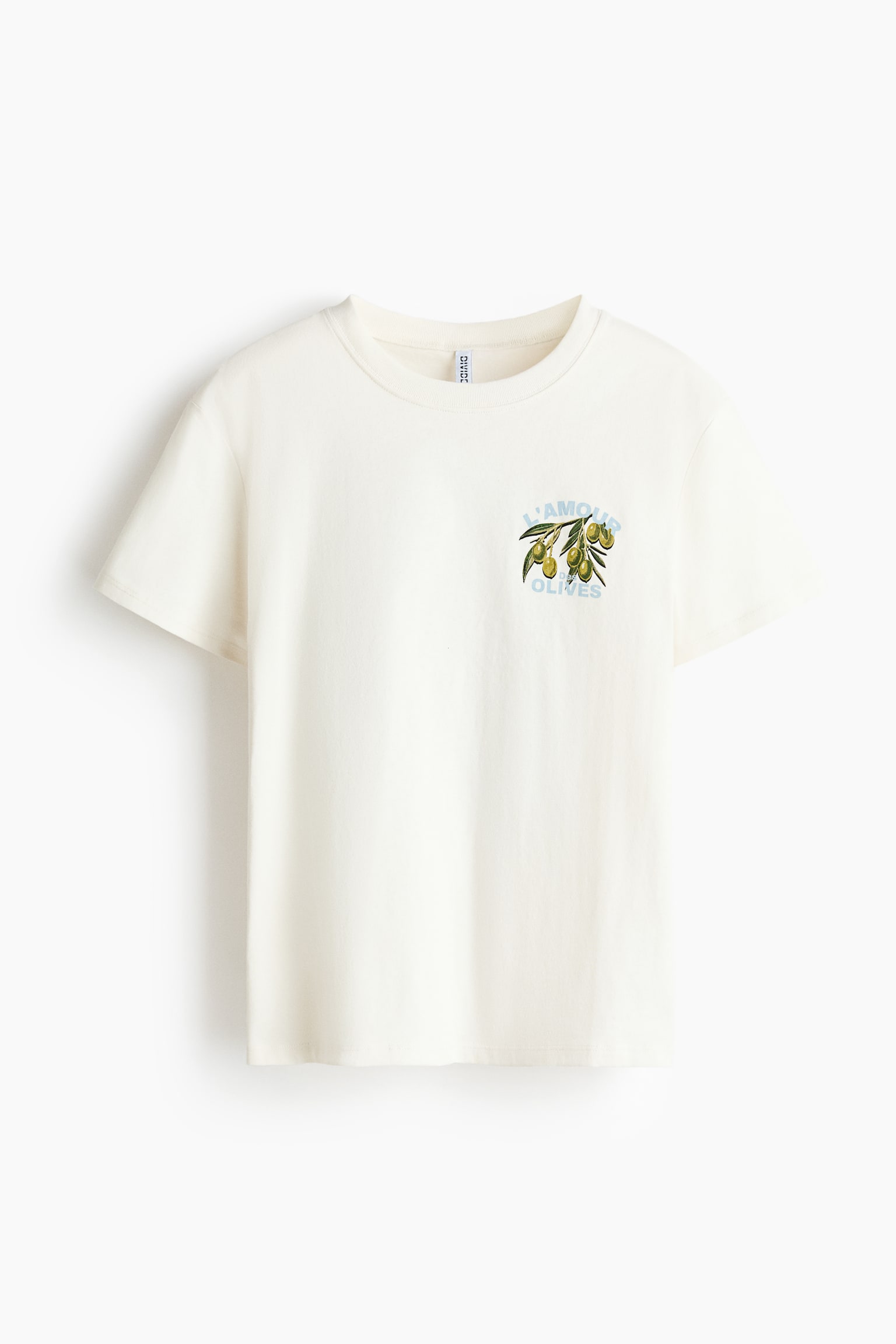 Printed T-shirt - Màu trắng/Ô liu/Màu be nhạt/Quýt/Màu xanh dương nhạt/Ragazza/Màu đen/Italia/Màu đỏ/Athletic/Xanh tím than/Italian Riviera - 1