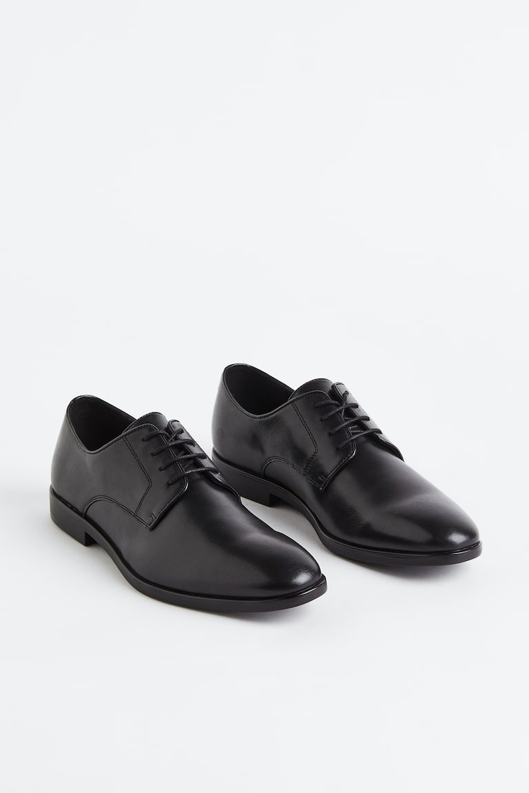 Derby Shoes Hm Zapatos Zapatos Derby De Piel Con Cordones Y