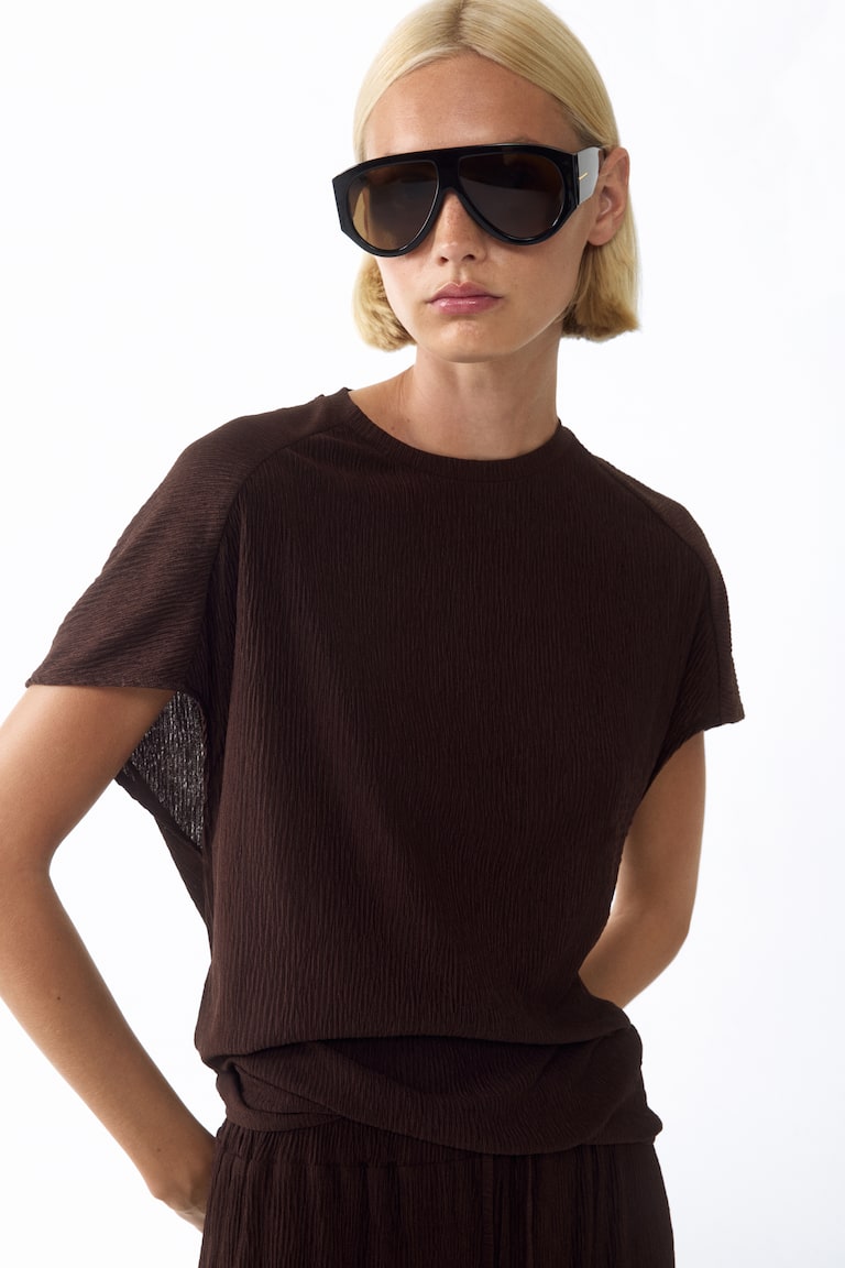 Bluza od naborane tkanine