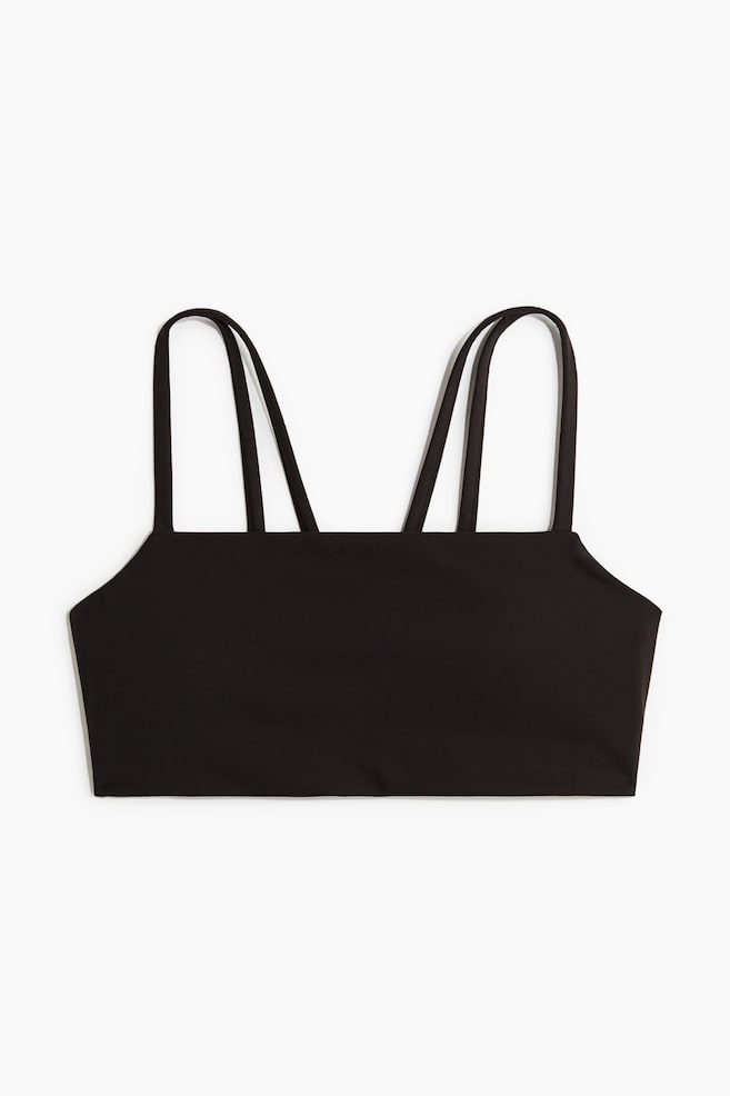 Medium Support Sports bra with SoftMove™ - Black - 1