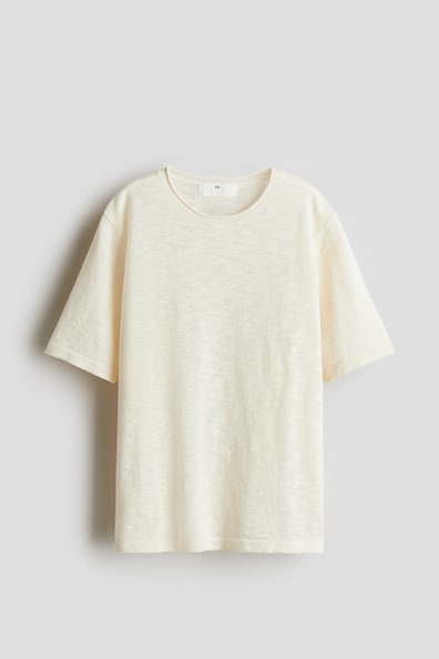 ルーズフィット ファインニットTシャツ